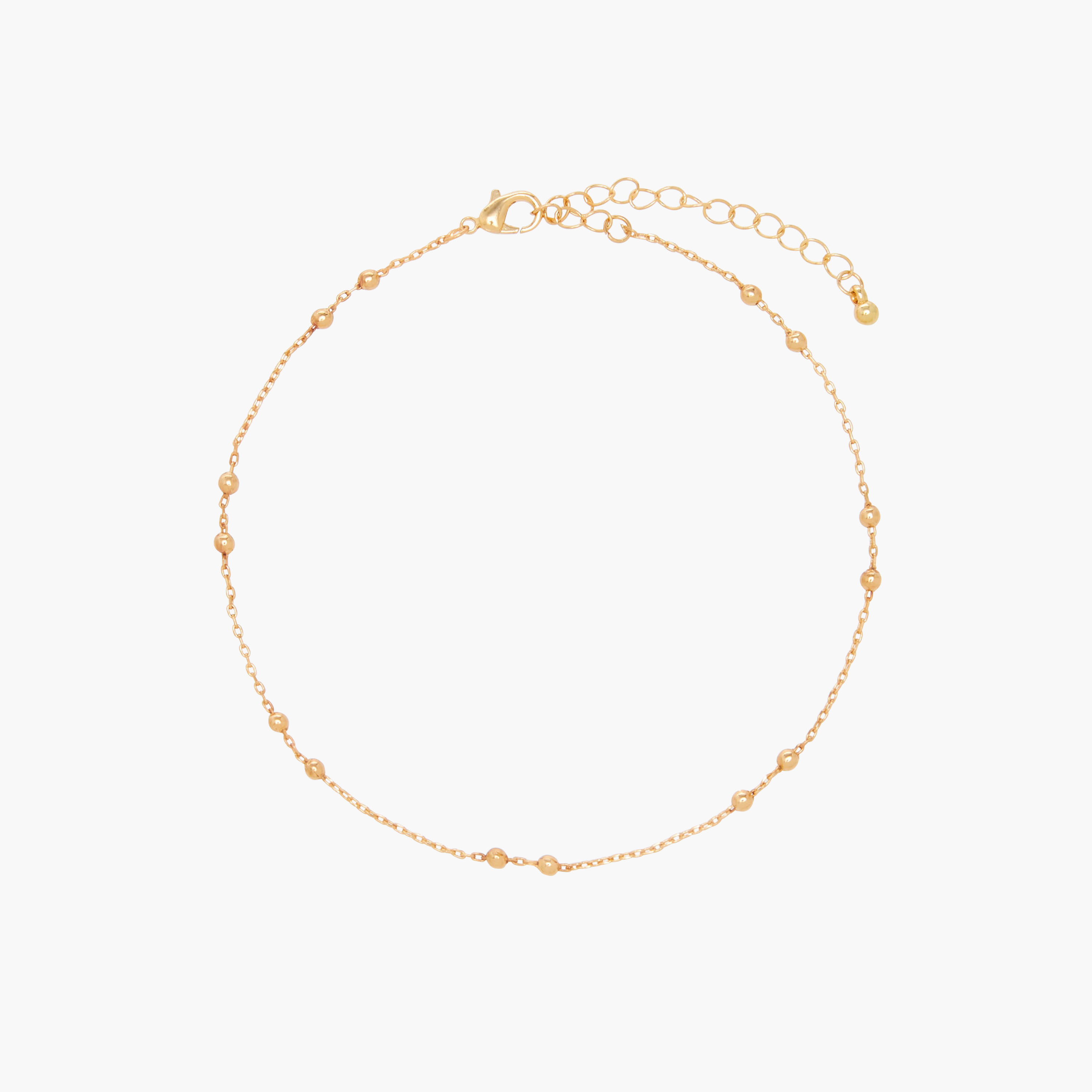خلاخيل ميتاليك بتفاصيل تزيينات قلوب - عبوة من قطعتين-women-watchesandjewellery-jewellery-anklets-image-4