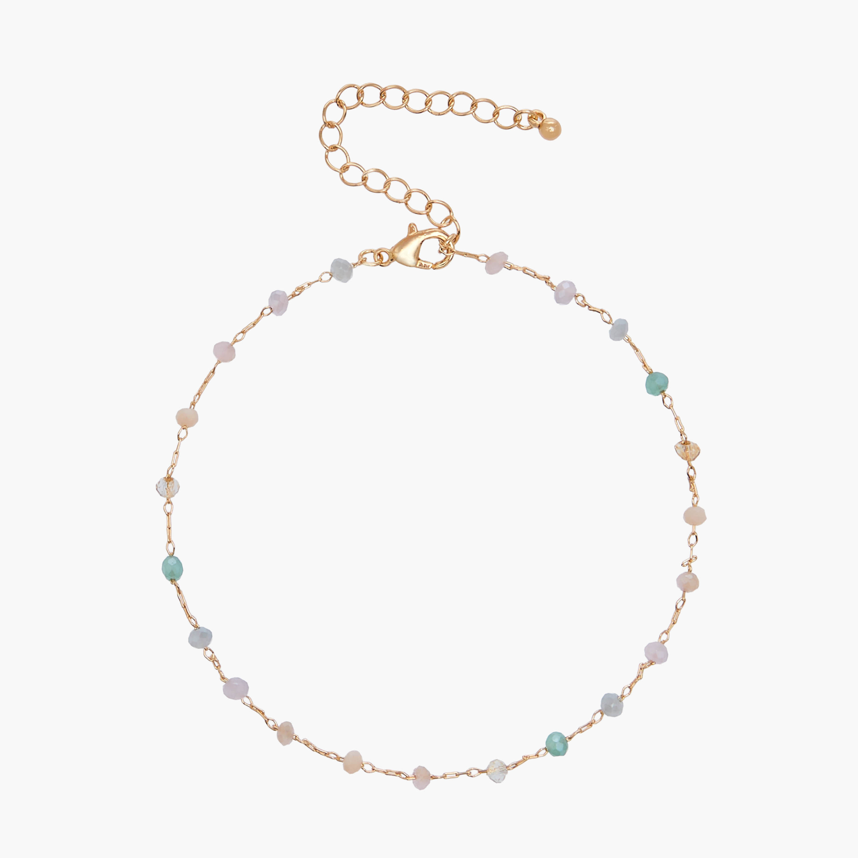 خلاخيل ميتاليك مزينة - عبوة 3 قطع-women-watchesandjewellery-jewellery-anklets-image-5
