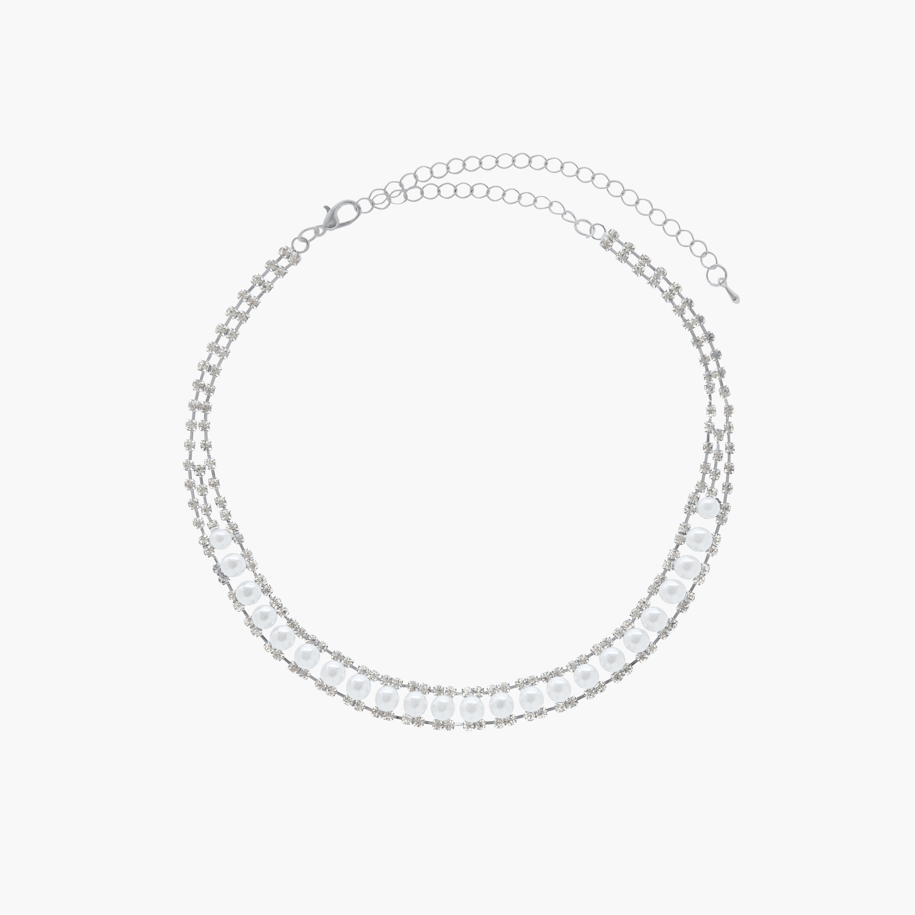Set of 2 - Embellished Necklace and Earrings-women-watchesandjewellery-jewellery-jewellerysets-image-2