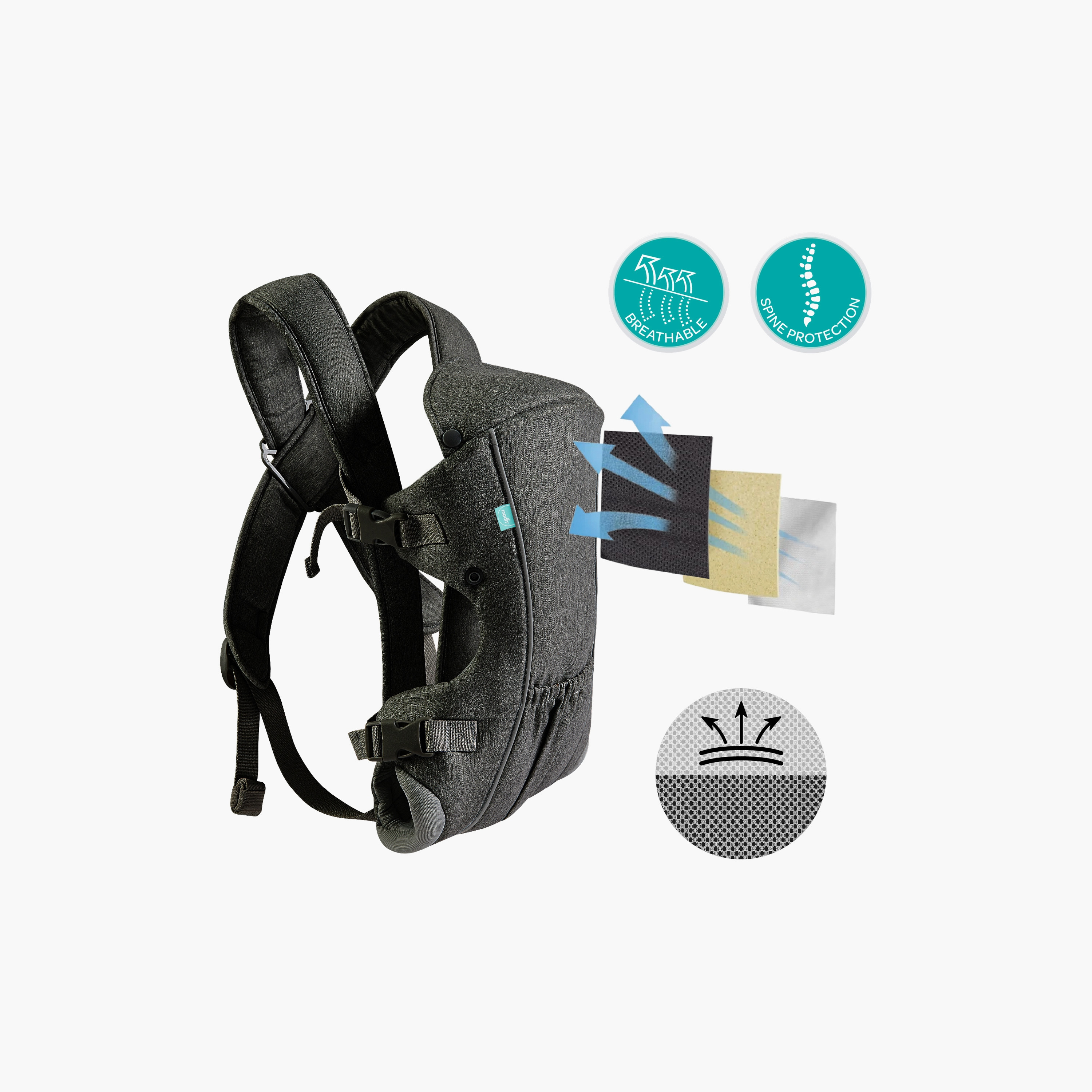 Moon KaryGo Hypo-Allergic 2-in-1 Baby Carrier-baby-gear-babycarriers-image-5