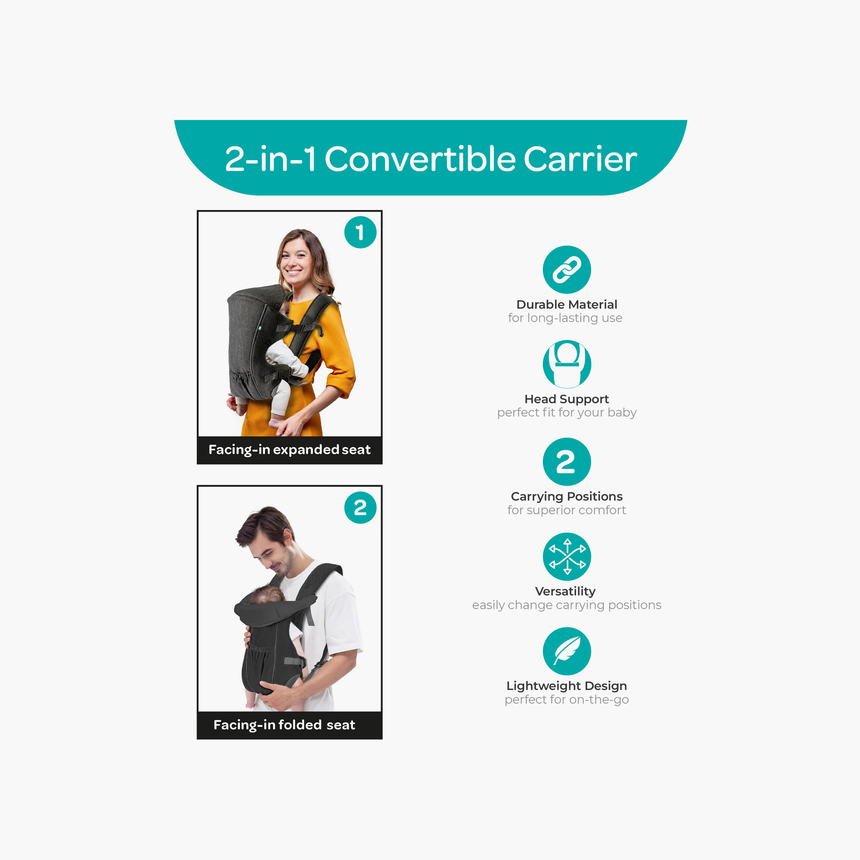 Moon KaryGo Hypo-Allergic 2-in-1 Baby Carrier-baby-gear-babycarriers-image-10