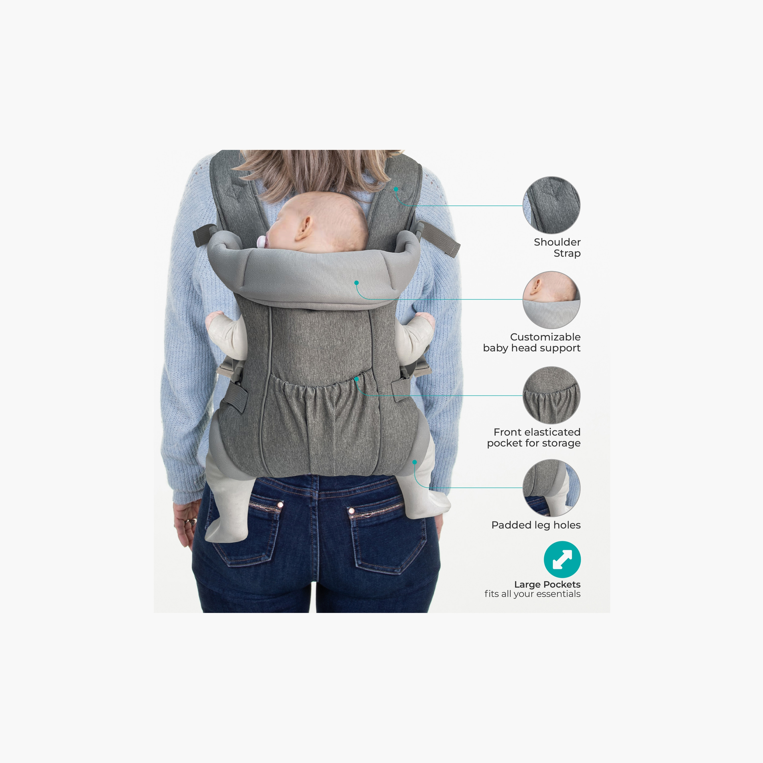 Moon KaryGo Hypo-Allergic 2-in-1 Baby Carrier-baby-gear-babycarriers-image-11