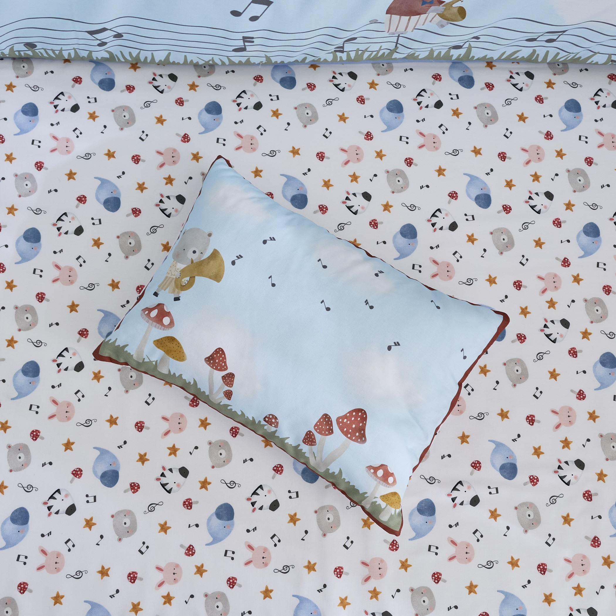 Juniors Baby Bedding Set with Print, 90x130 cm-baby-nursery-babybedding-image-8