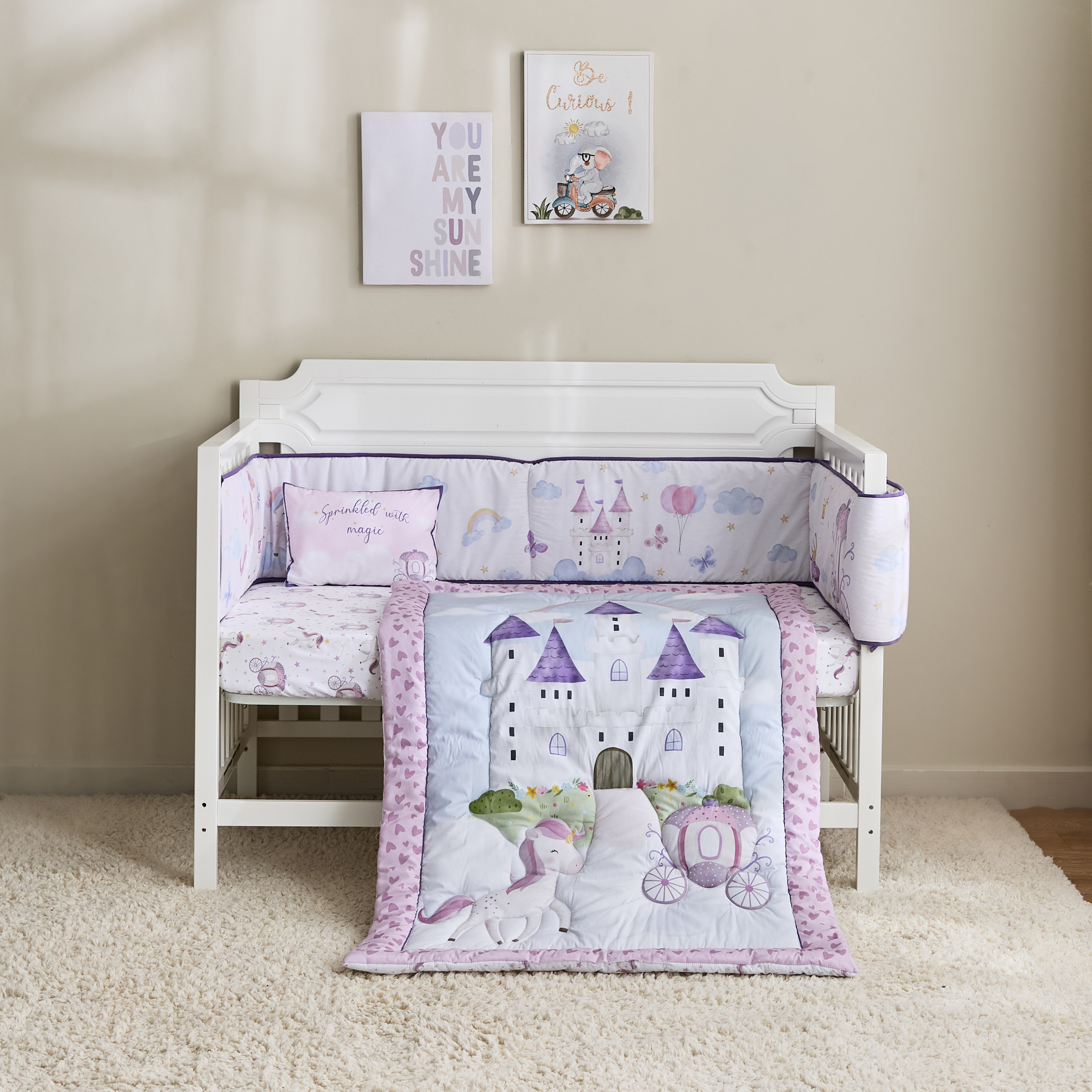 Juniors Baby Bedding Set with Print, 90x130 cm-baby-nursery-babybedding-image-5