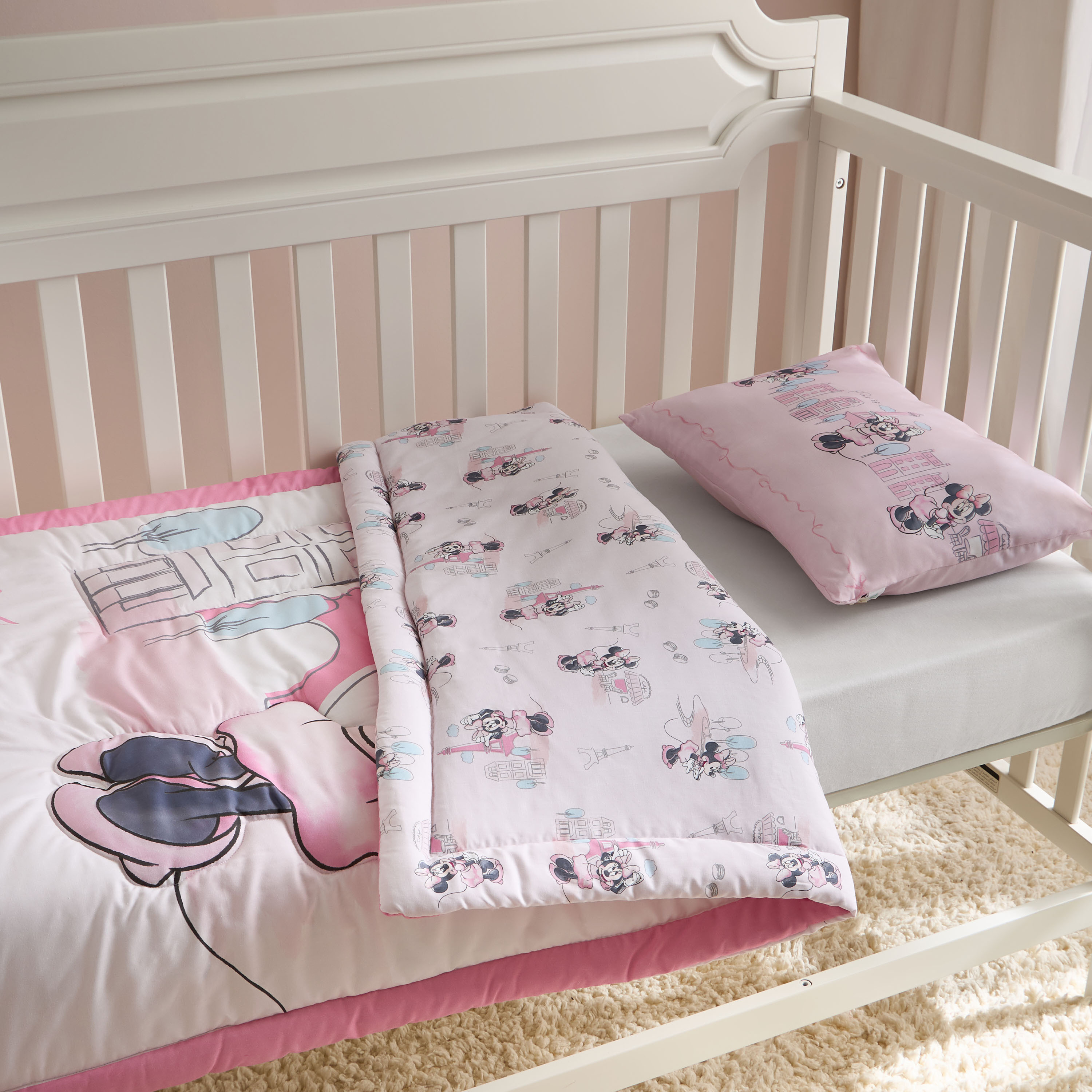Disney Baby Bedding Set with Minnie Mouse Print, 0 months +-baby-nursery-babybedding-image-5