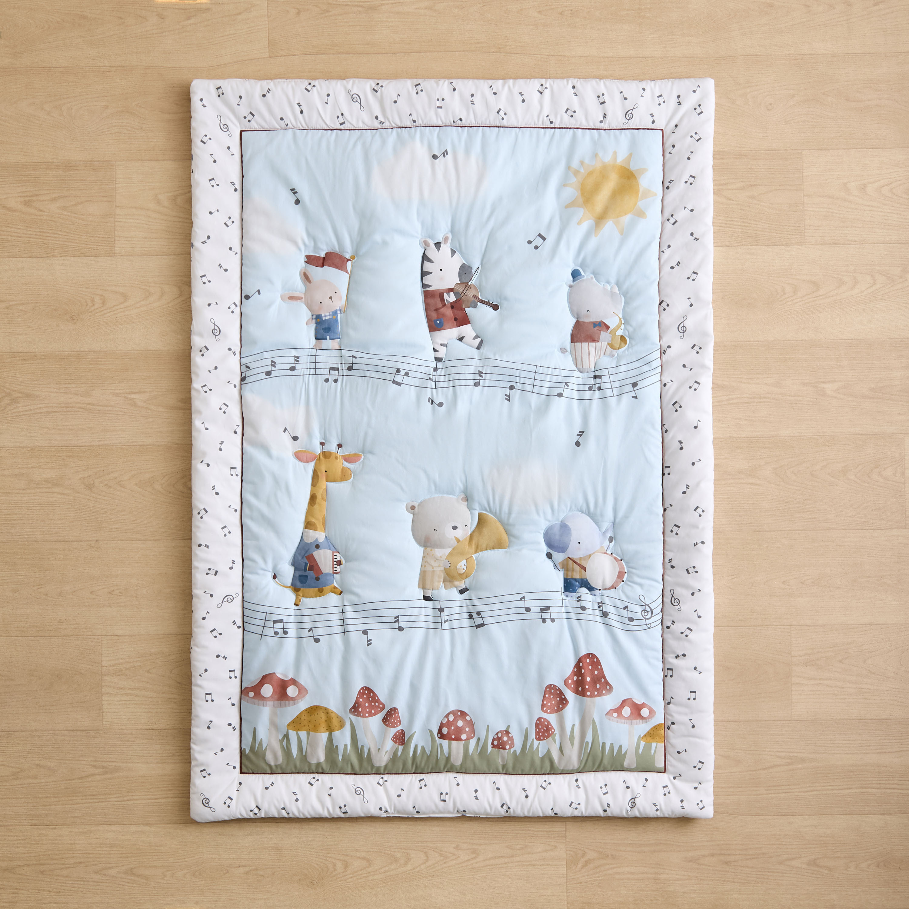 Juniors Baby Bedding Set with Unicorn Kingdom Print, 90x130 cm-baby-nursery-babybedding-image-3