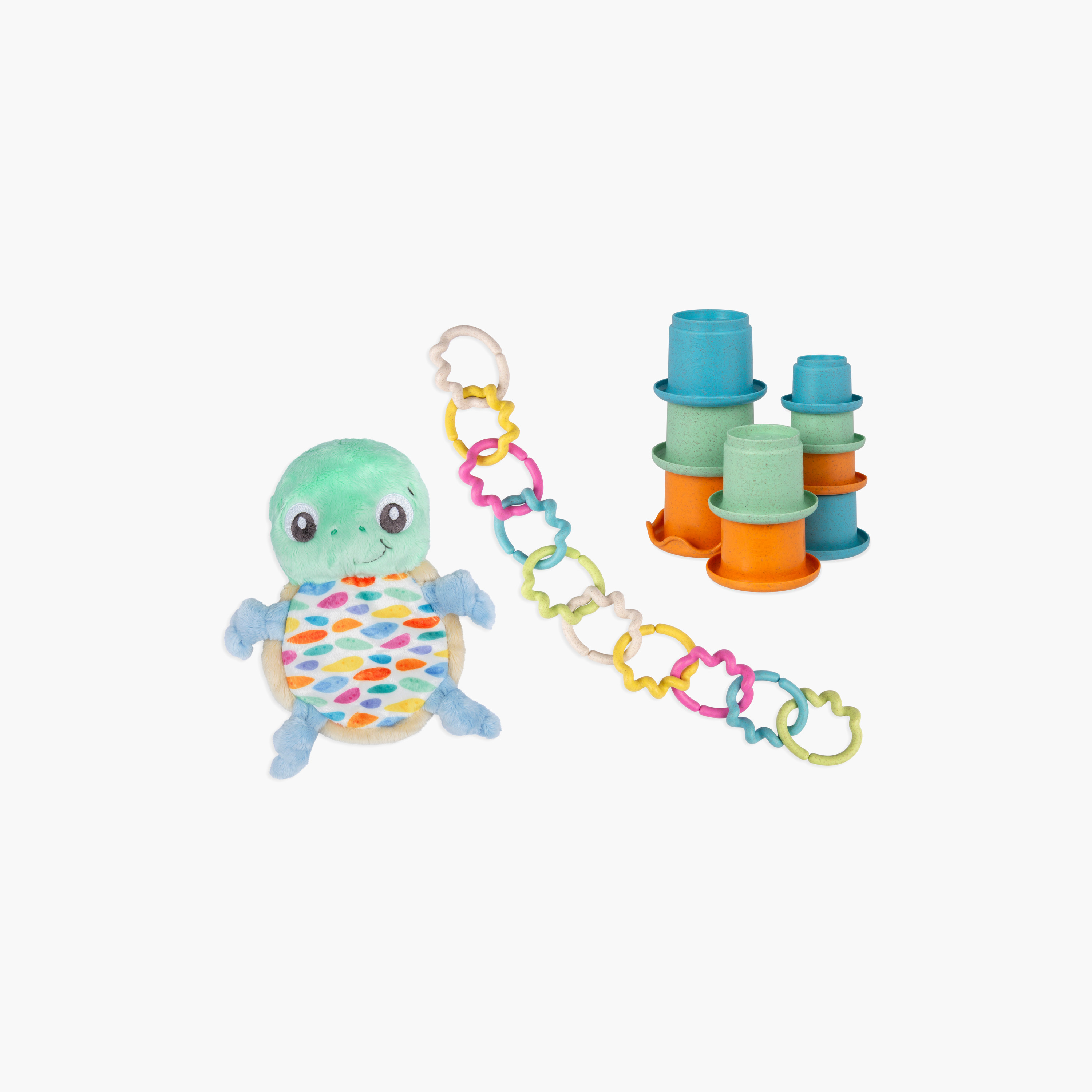 Playgro Eco Play Activity Gift Pack - Turtle - 0+ Months-toys-babyandtoddlertoys-learningtoys-image-1