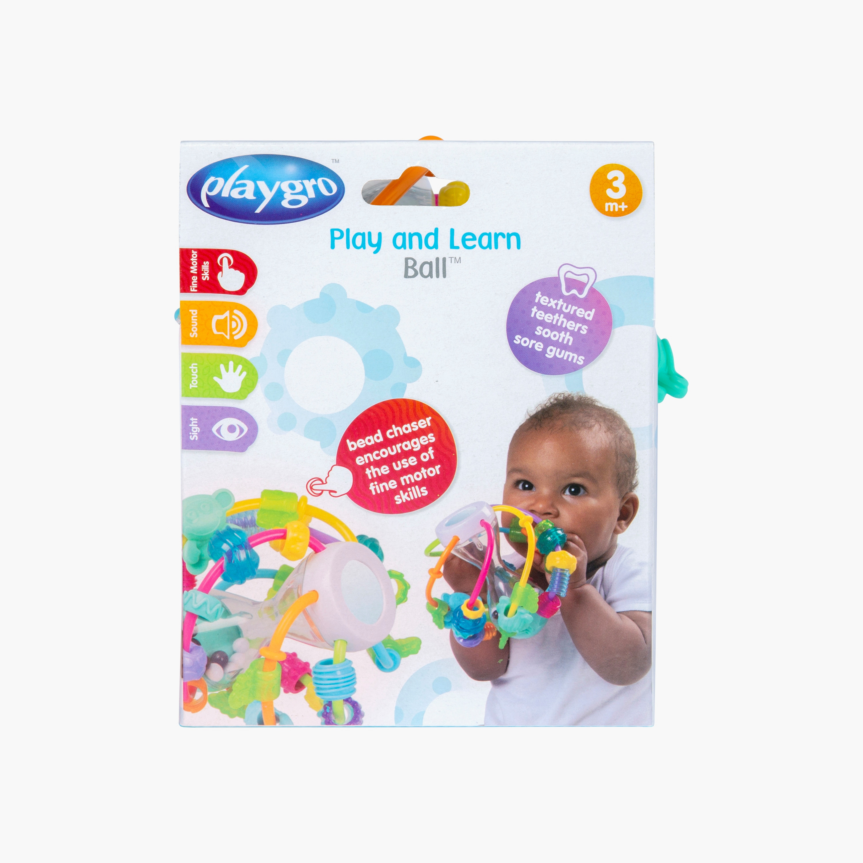 Playgro Play and Learn Ball - 0+ Months-toys-babyandtoddlertoys-learningtoys-image-6
