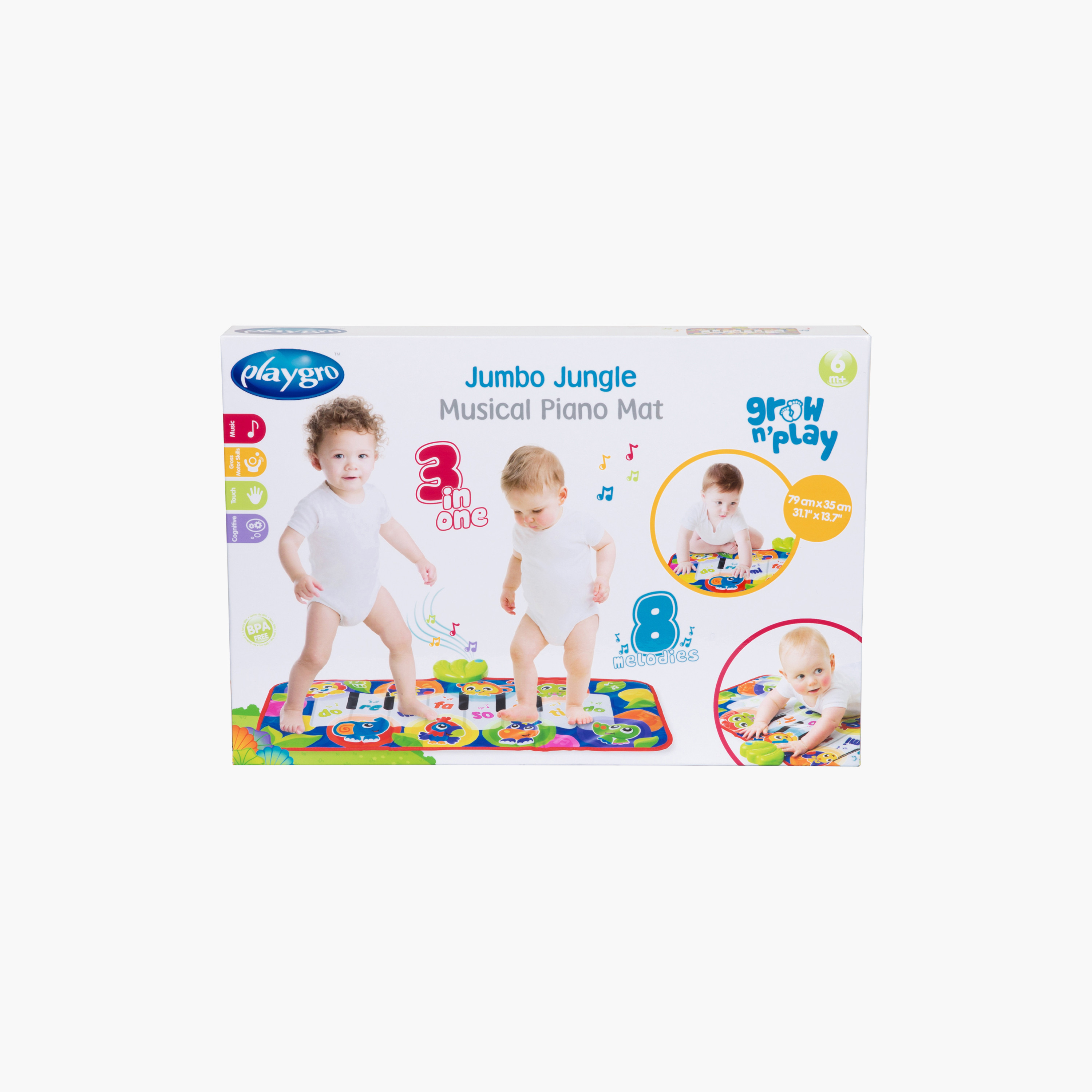 بساط لعب جامبو جانجل مع بيانو موسيقي من بلايجرو-baby-infantactivity-playpensandplaymats-image-5
