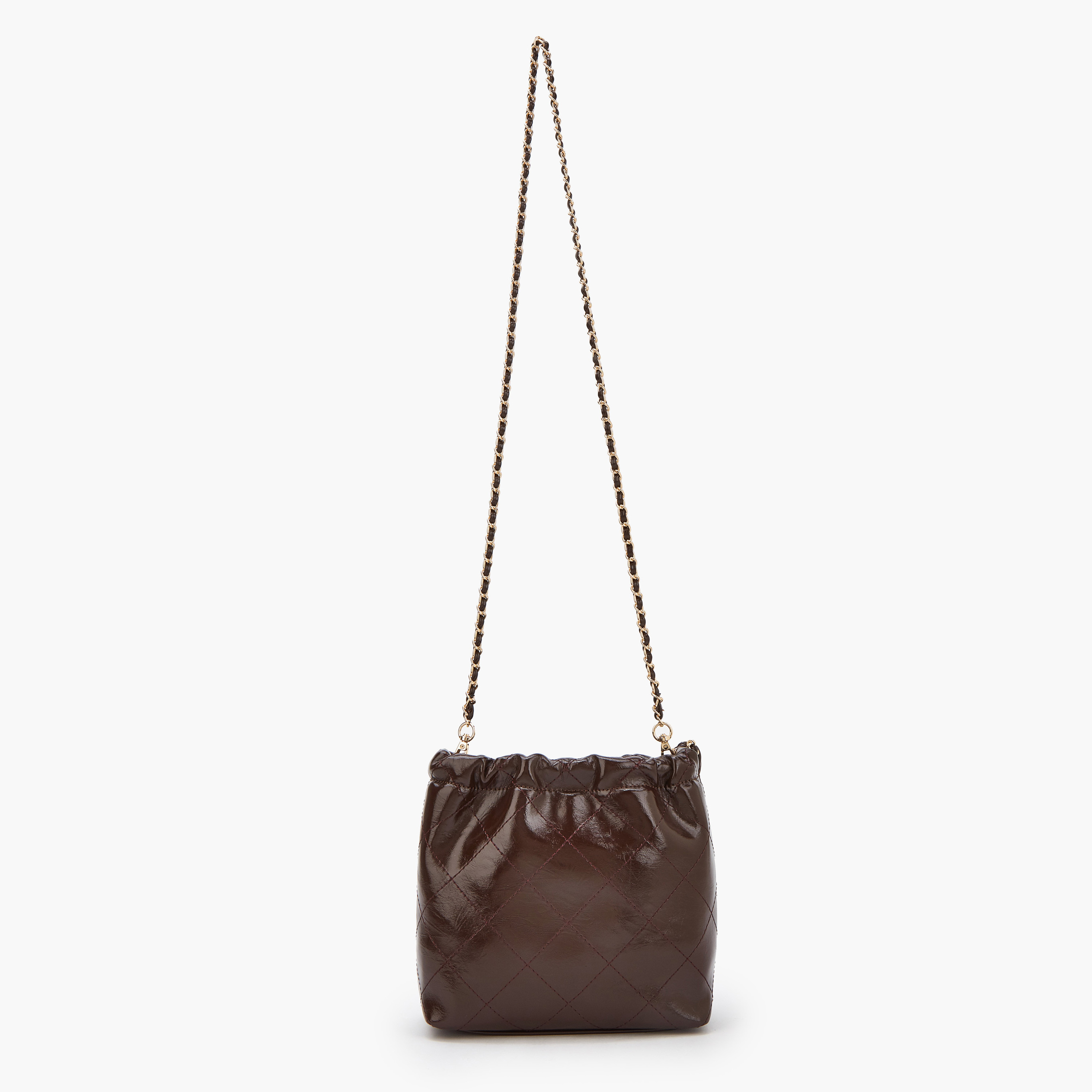 Celeste Quilted Shoulder Bag with Chain Accent Strap-women-bagsandwallets-handbags-image-3