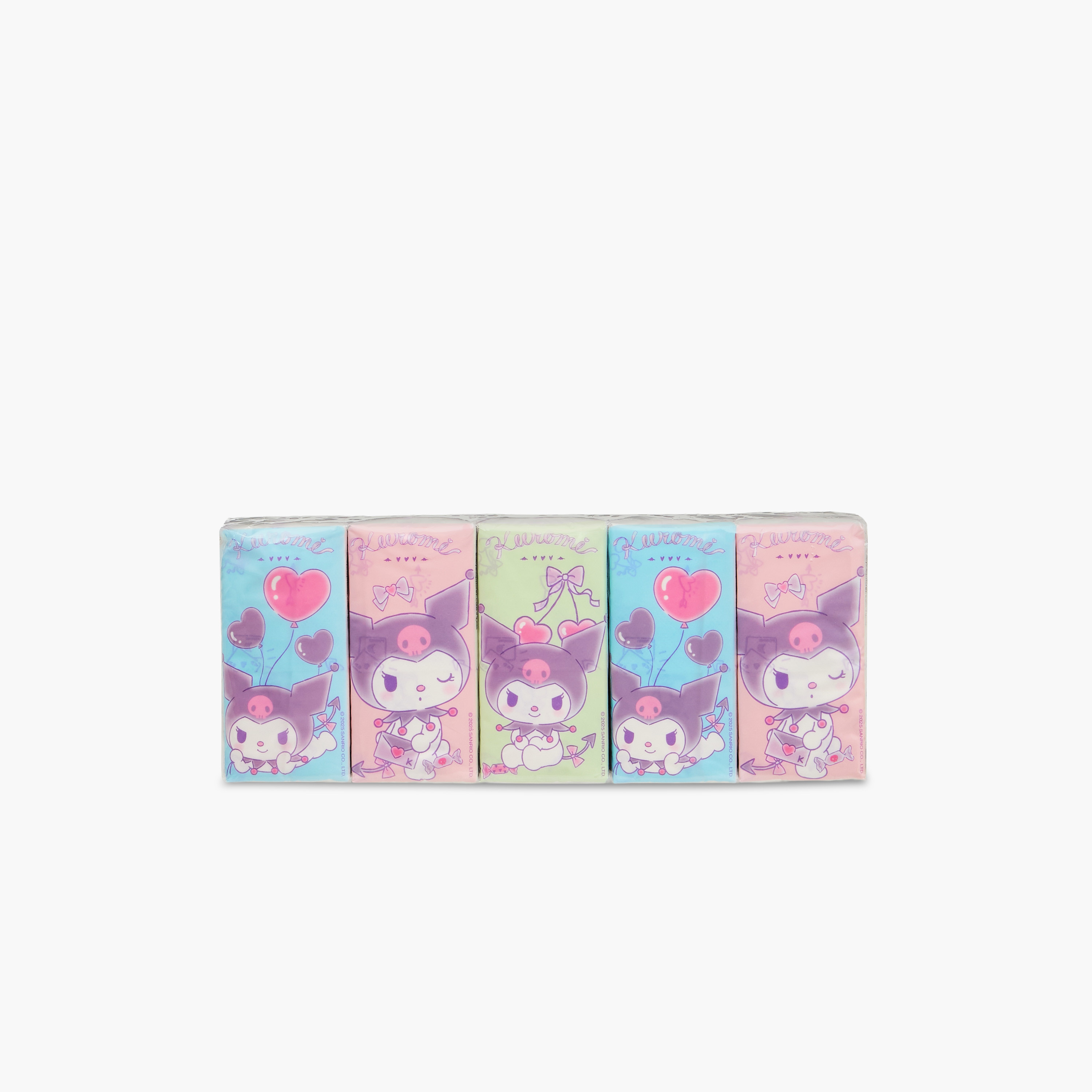Pack of 10 Hello Kitty Facial Pocket Tissue-school-stationery-accessories-image-1