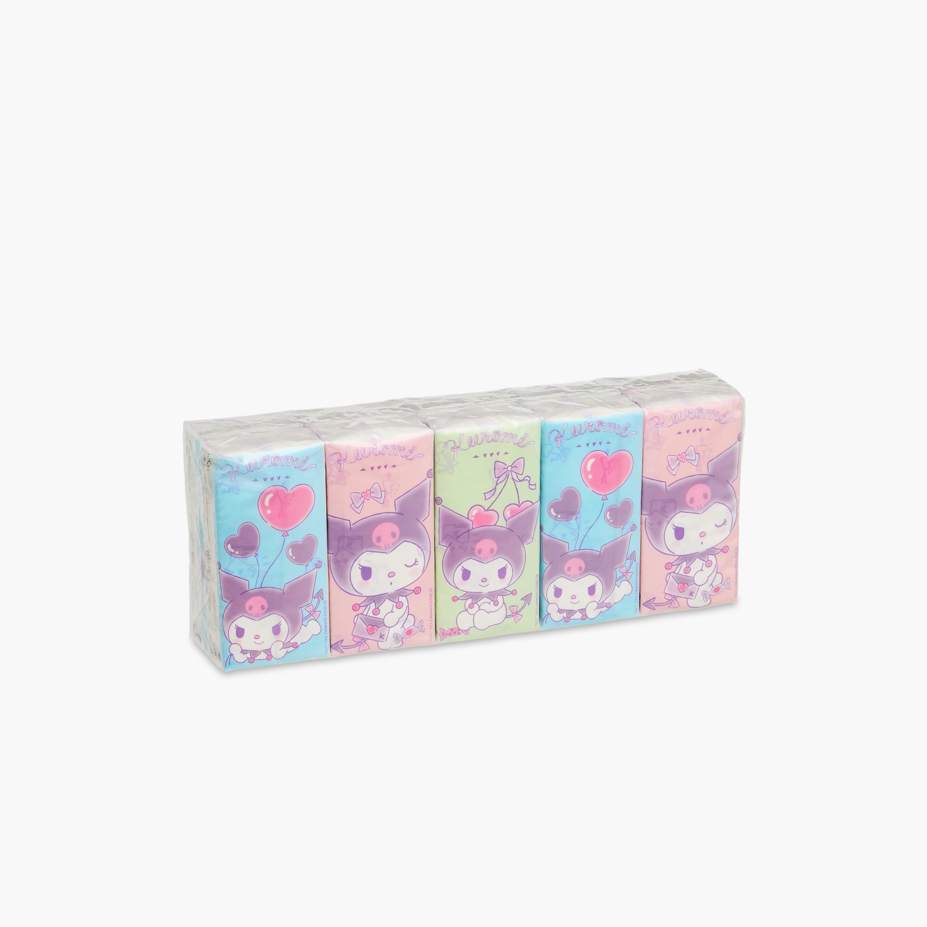 Pack of 10 Hello Kitty Facial Pocket Tissue-school-stationery-accessories-image-2