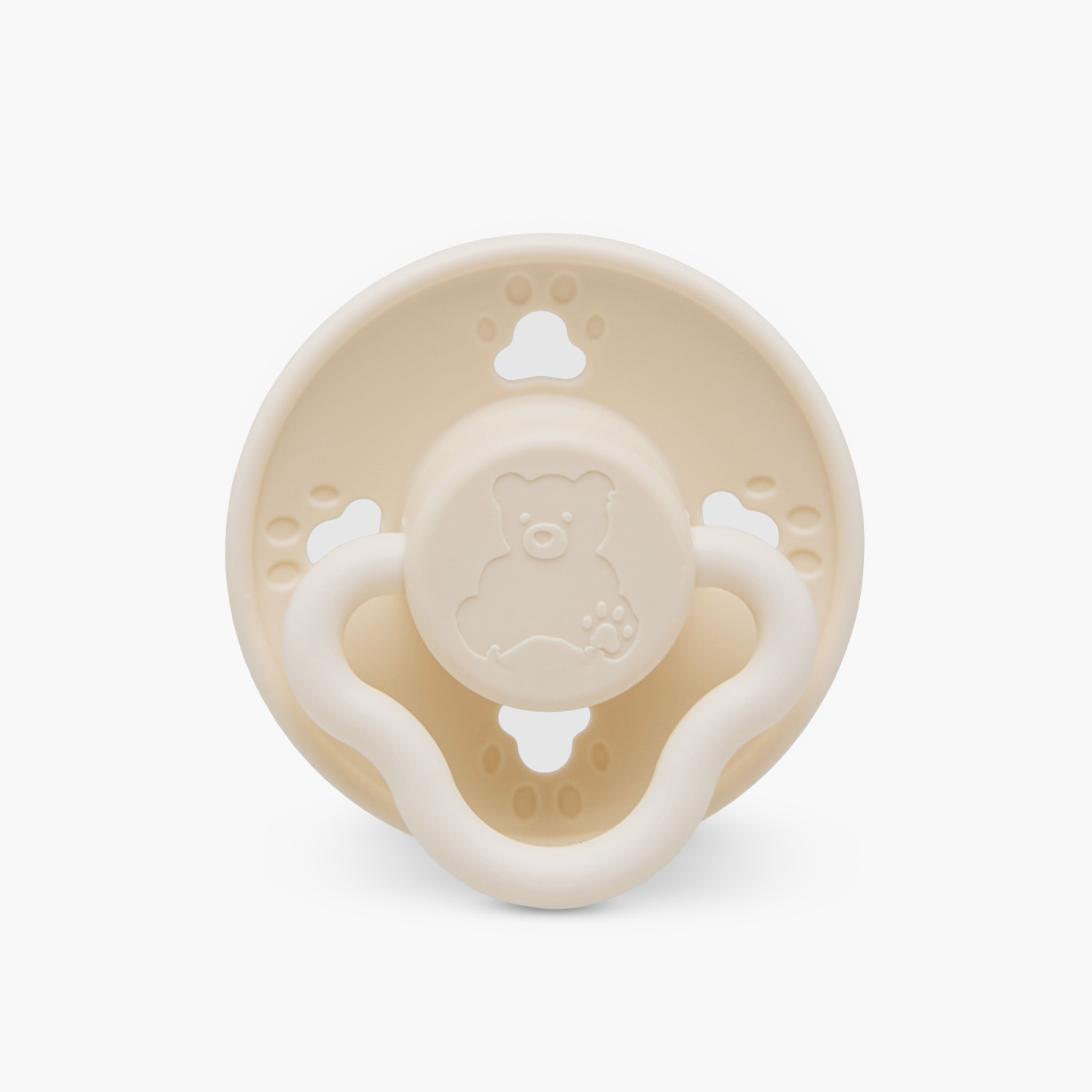 Pack of 3 Giggles Baby Pacifier with Bear Design, 0-6 Months-baby-feeding-pacifiers-image-5