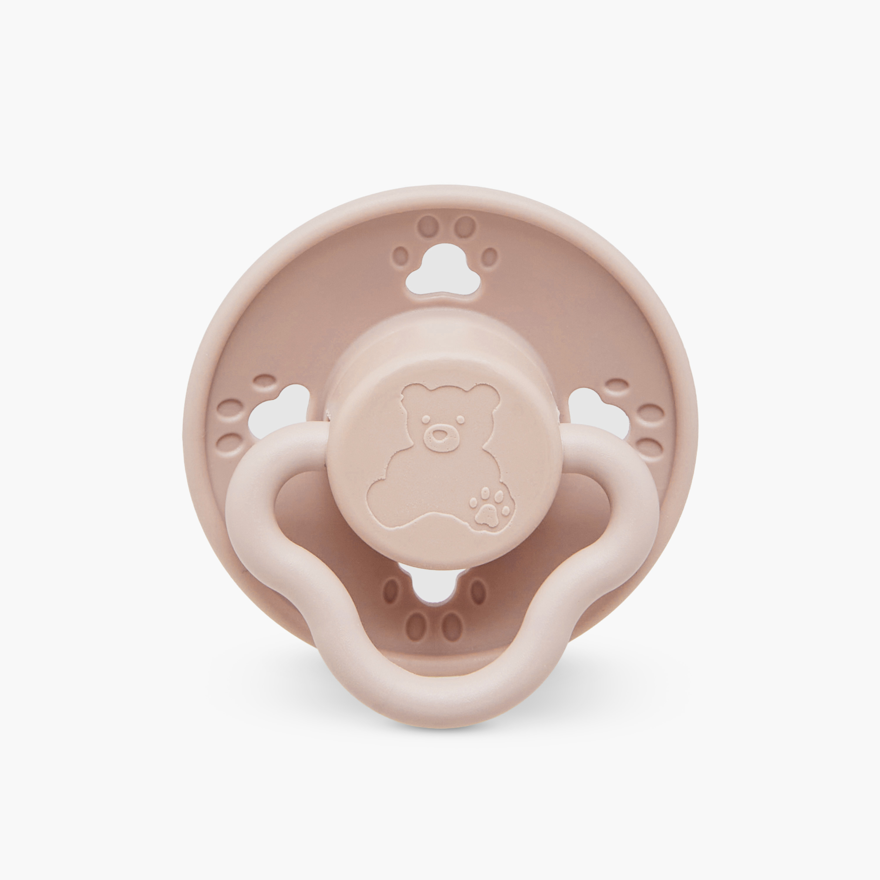 Pack of 3 Giggles Baby Pacifier with Bear Design, 0-6 Months-baby-feeding-pacifiers-image-6