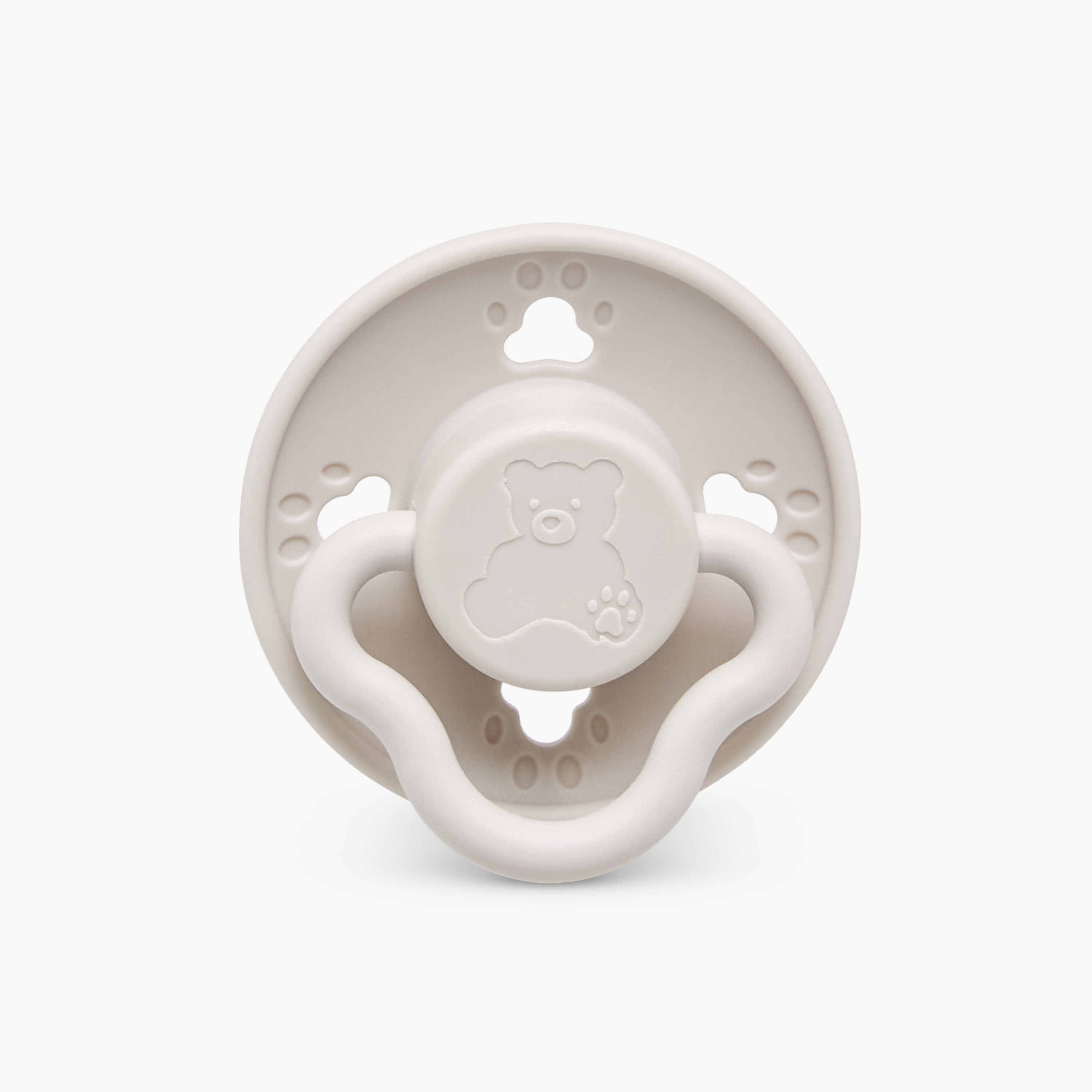 Pack of 3 Giggles Baby Pacifier with Bear Design, 0-6 Months-baby-feeding-pacifiers-image-5