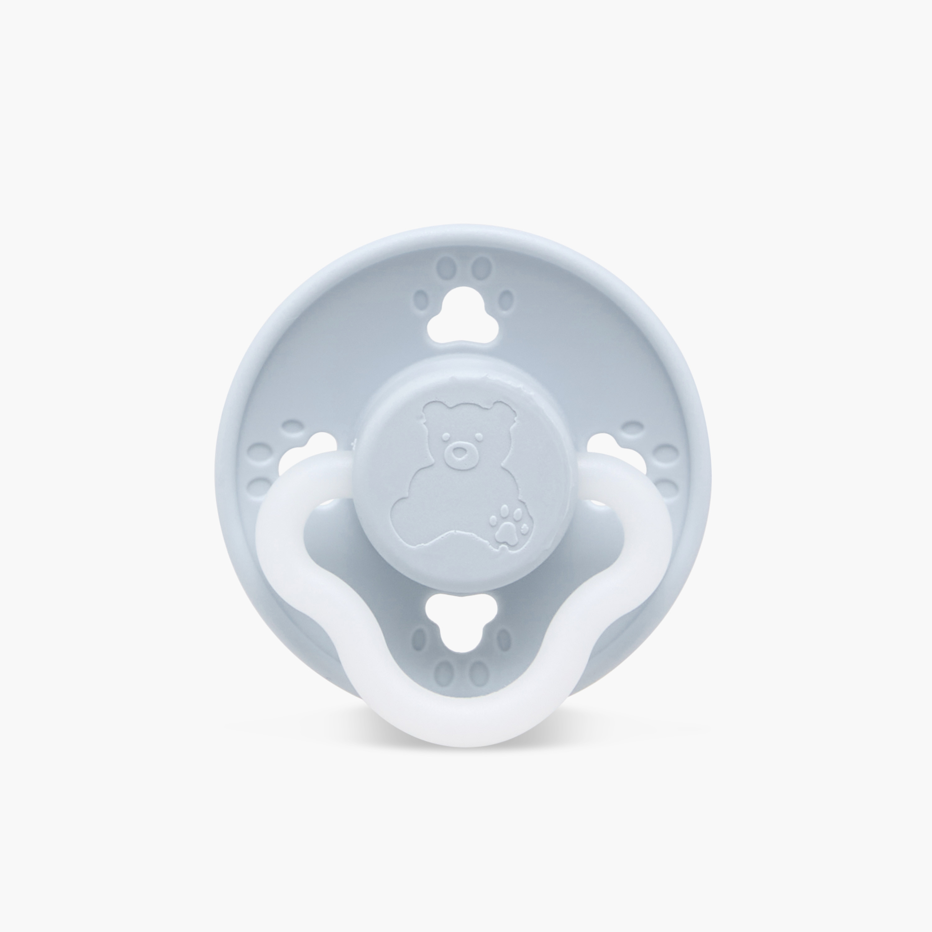 Pack of 2 Giggles Baby Pacifier with Bear Design, 0-6 Months-baby-feeding-pacifiers-image-2
