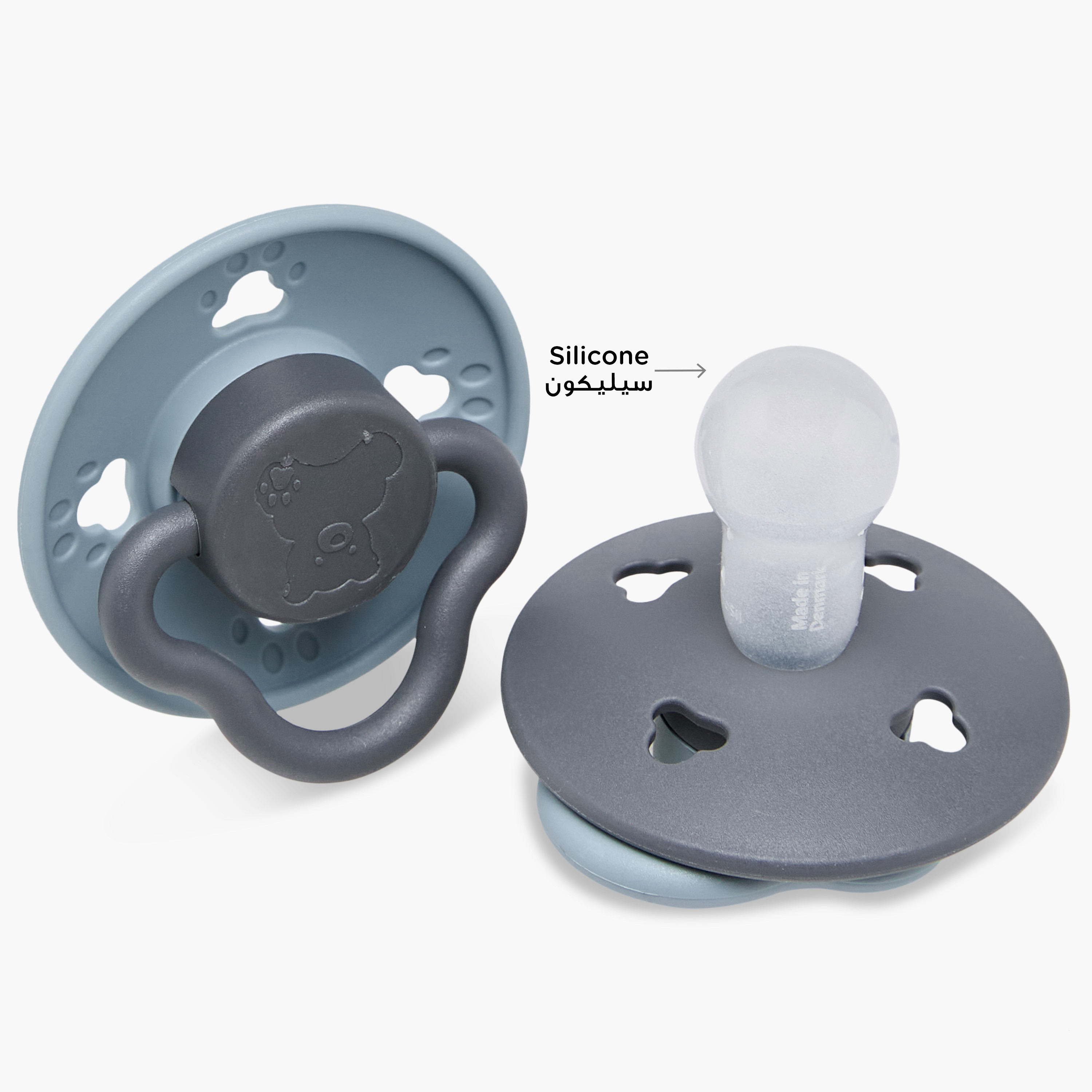 Pack of 2 Giggles Baby Pacifier with Bear Design, 0-6 Months-baby-feeding-pacifiers-image-6