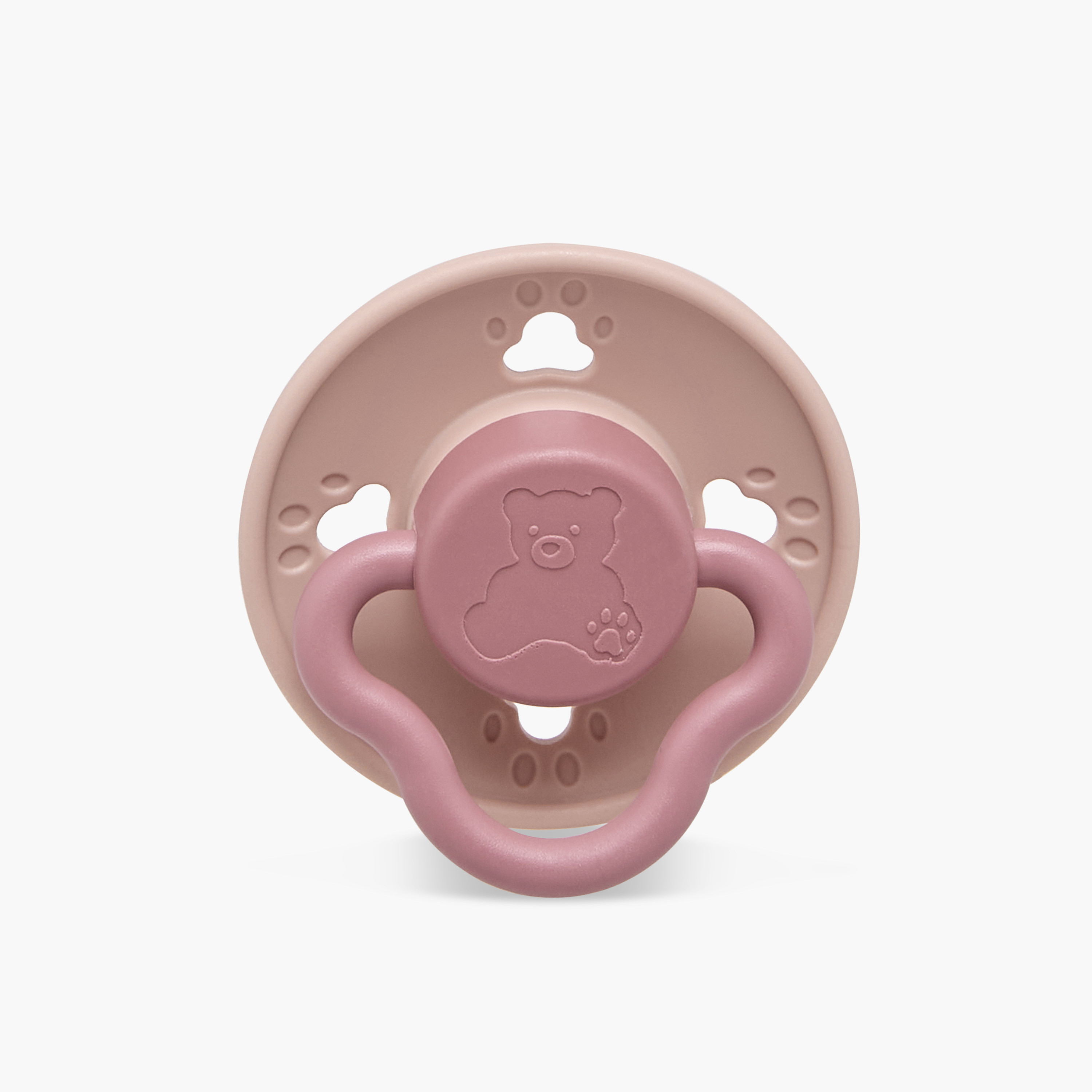 Pack of 2 Giggles Baby Pacifier with Bear Design, 0-6 Months-baby-feeding-pacifiers-image-5