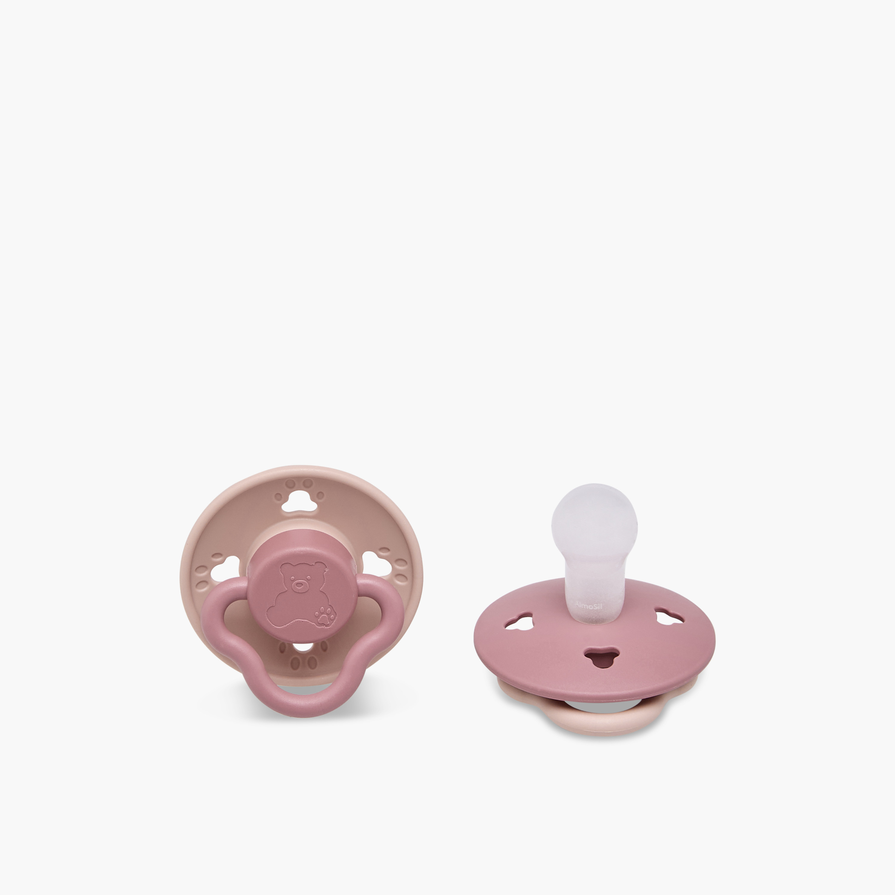Pack of 2 Giggles Baby Pacifier with Bear Design, 0-6 Months-baby-feeding-pacifiers-image-7