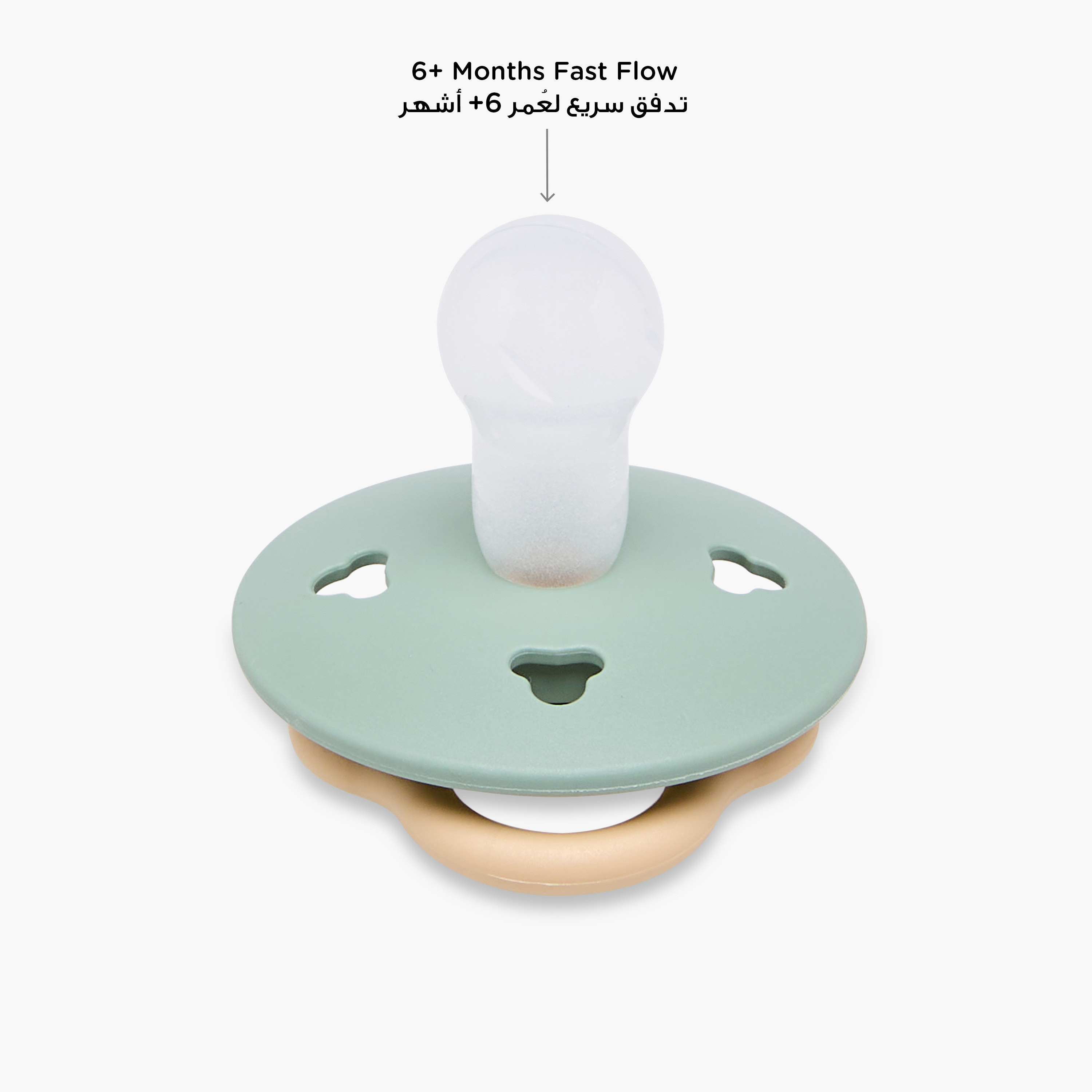 Pack of 2 Giggles Baby Pacifier with Bear Design, 6-18 Months-baby-feeding-pacifiers-image-3