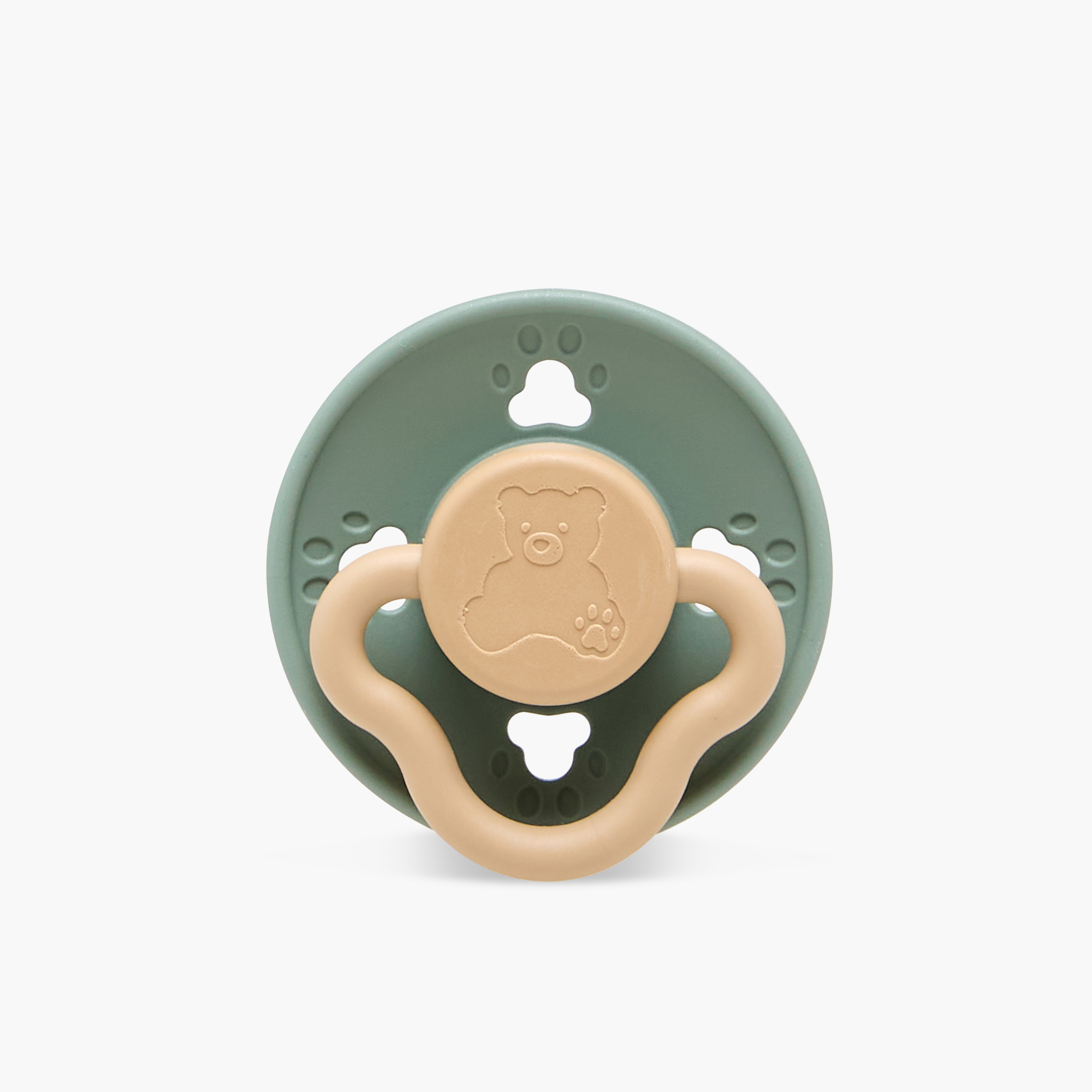 Pack of 2 Giggles Baby Pacifier with Bear Design, 6-18 Months-baby-feeding-pacifiers-image-4