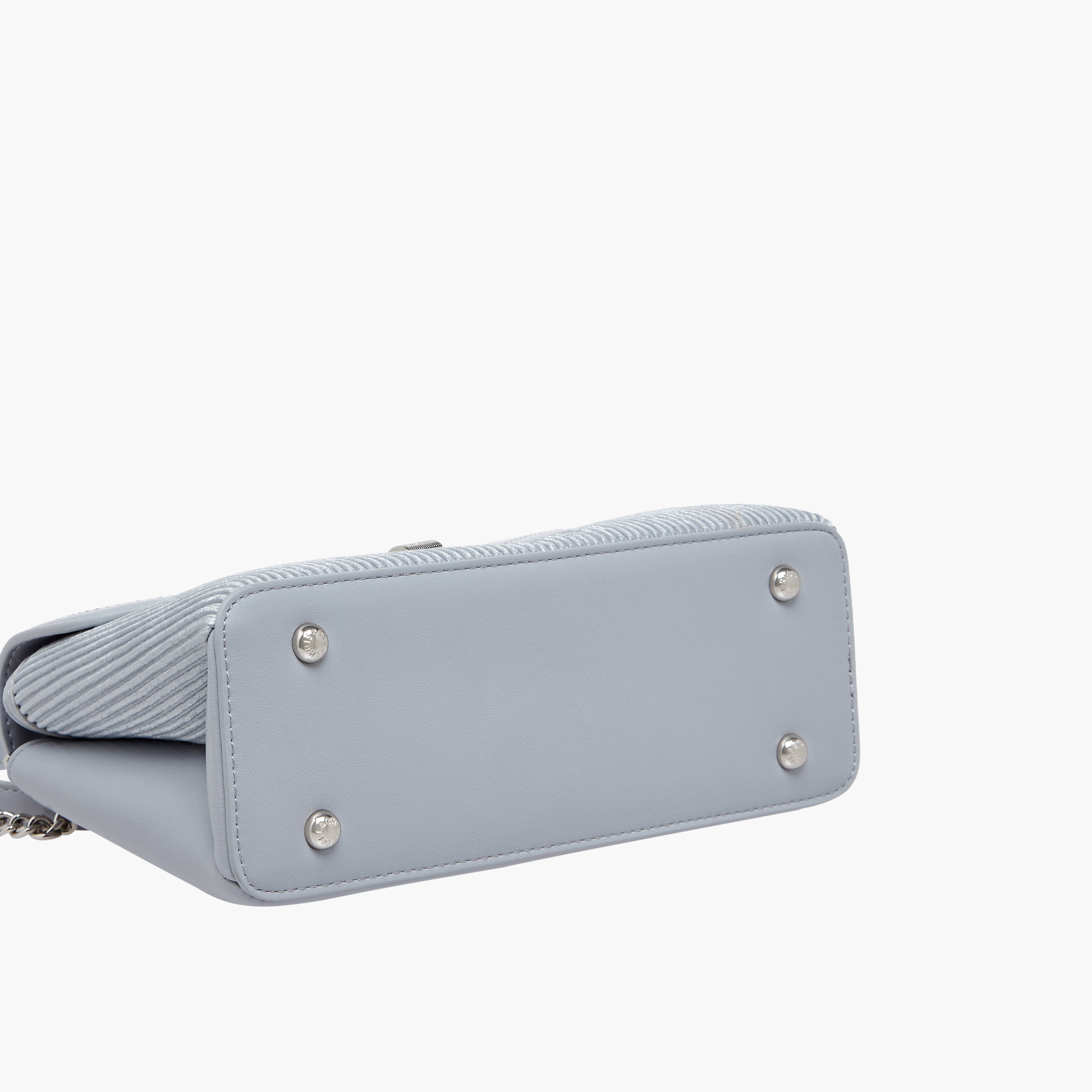 Chrisbella Ribbed Crossbody Bag with Pouch and Chain Strap-women-bagsandwallets-handbags-image-9