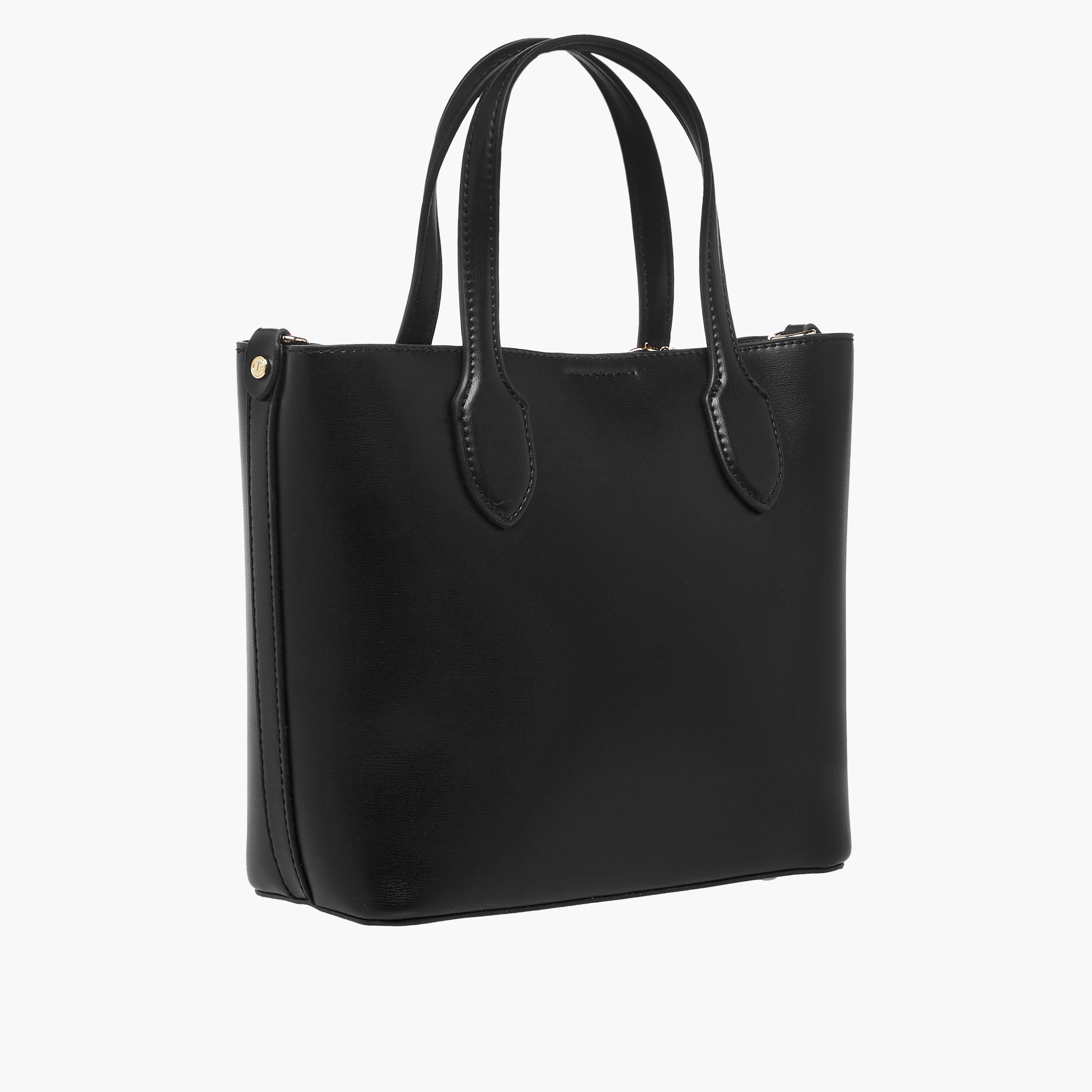 Chrisbella Monotone Tote Bag with Pouch and Detachable Strap-women-bagsandwallets-handbags-image-4