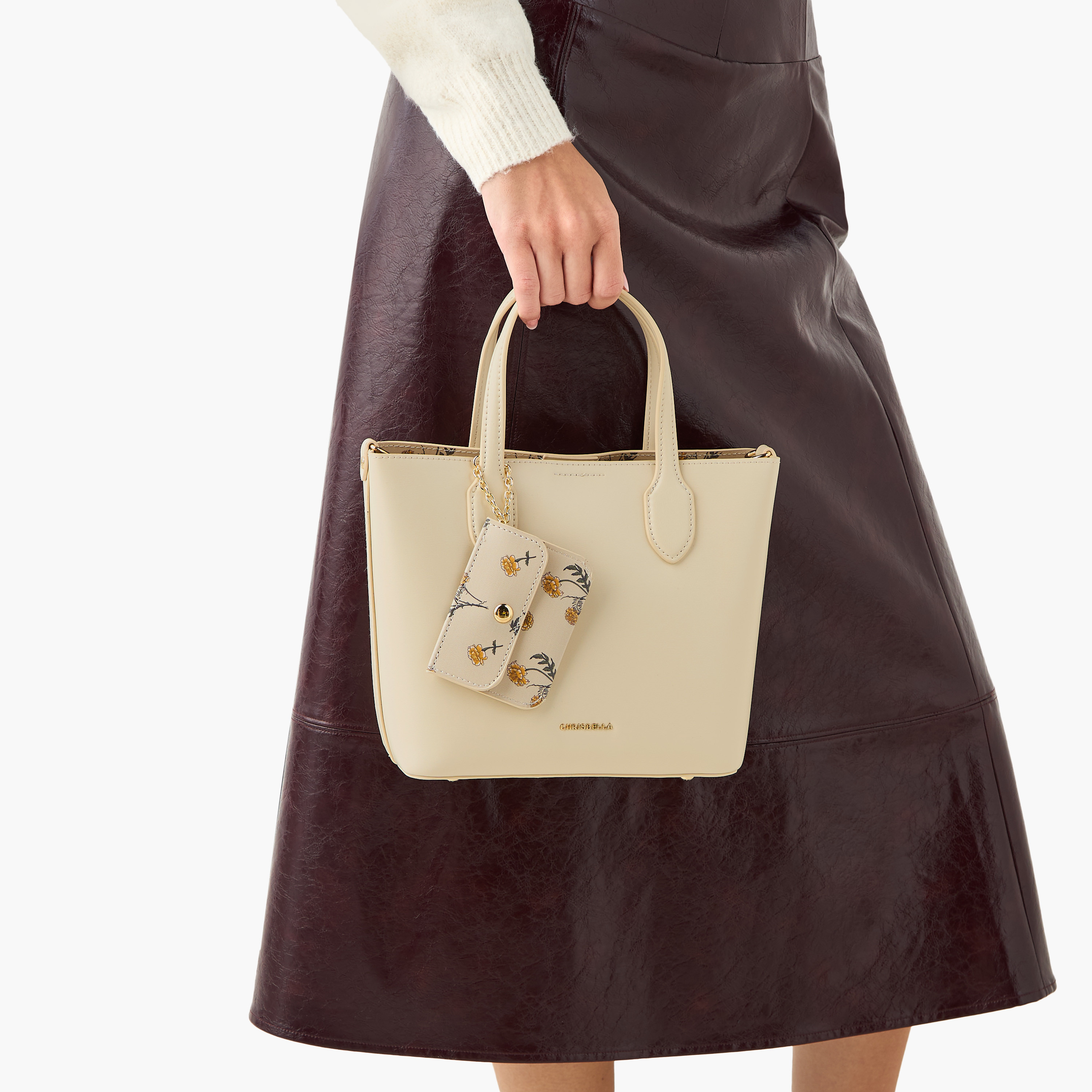 شنطة توتي سادة مع شنطة صغيرة وحزام قابل للفصل من كريسبيلا-women-bagsandwallets-handbags-image-8