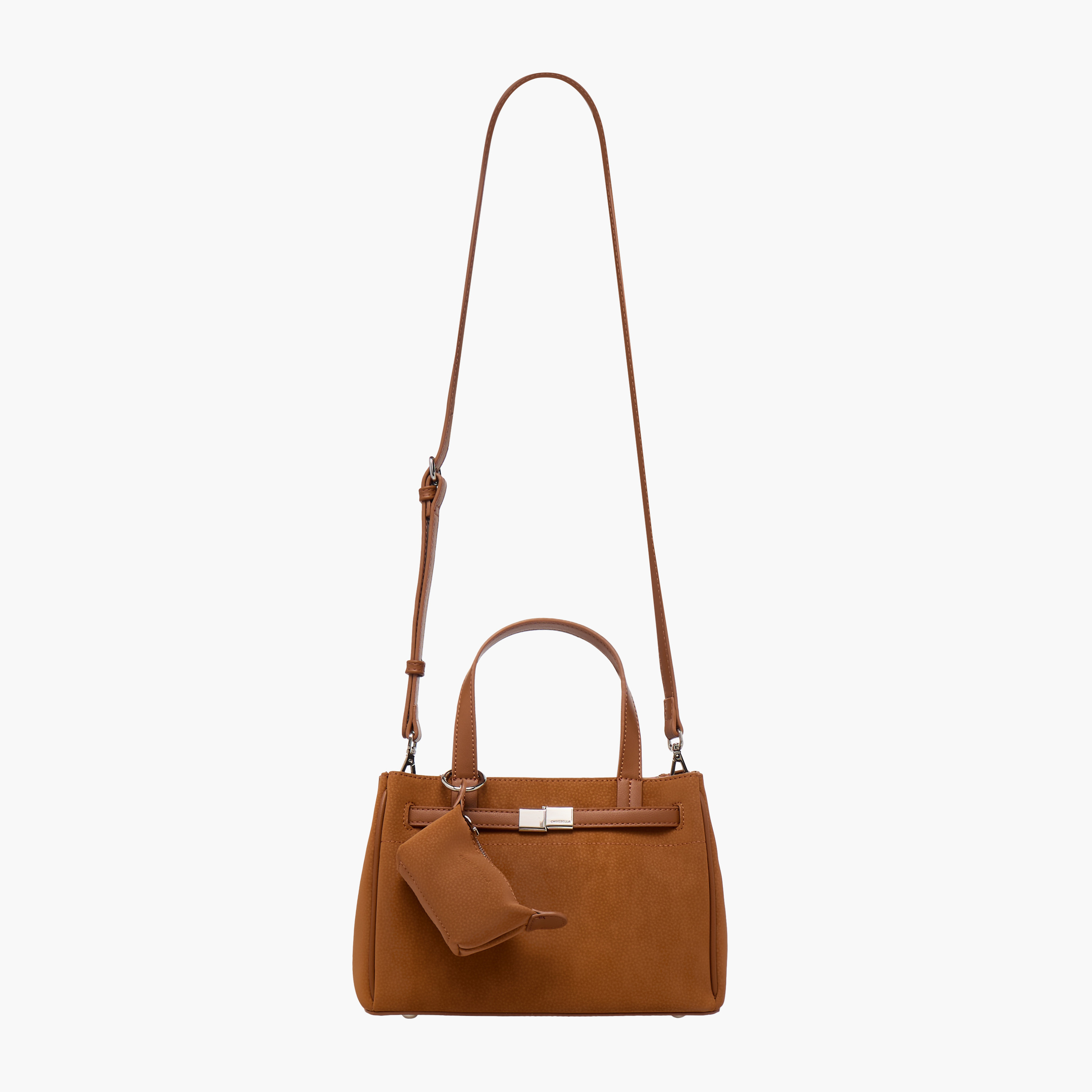 Chrisbella Monotone Crossbody Bag with Pouch and Detachable Strap-women-bagsandwallets-handbags-image-3