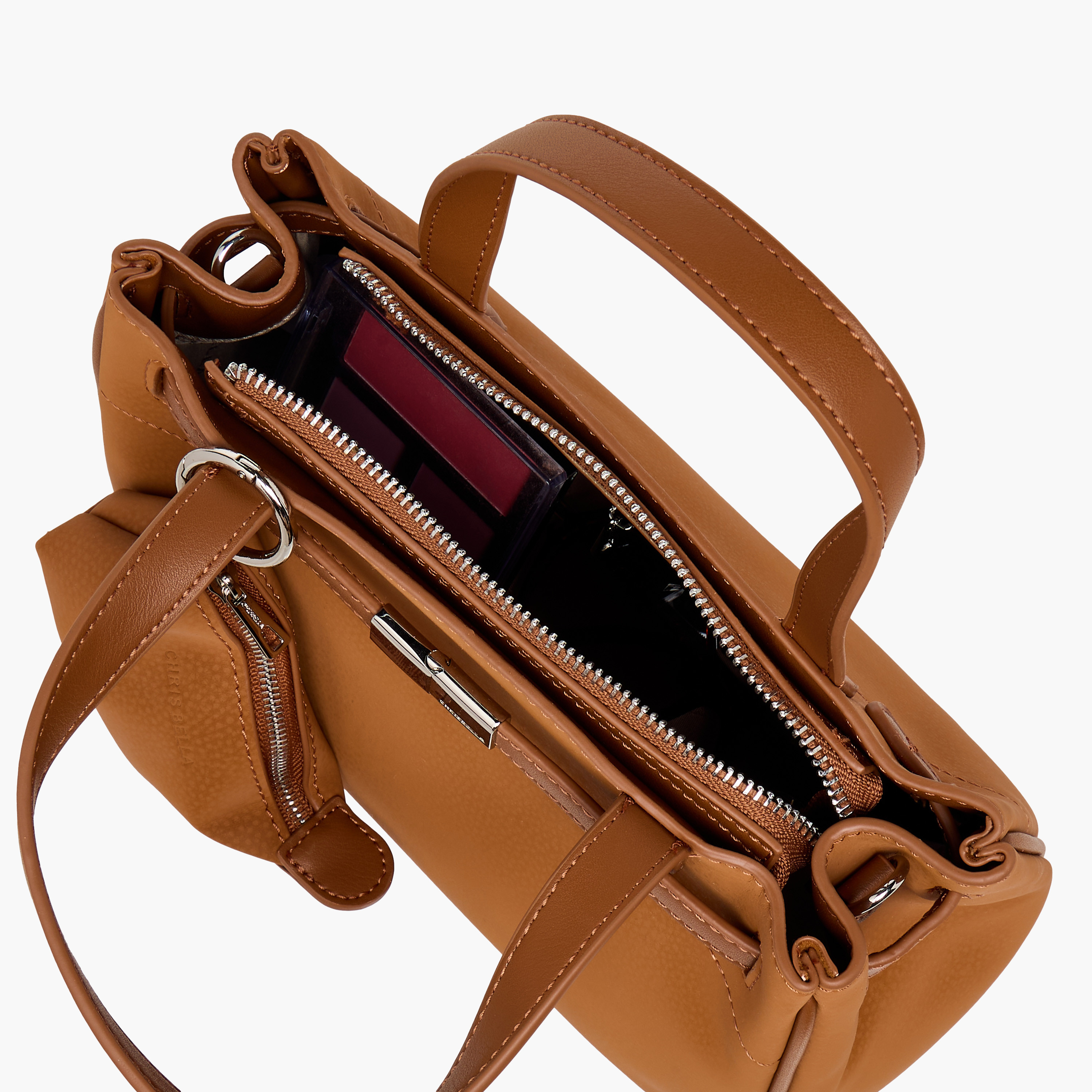 Chrisbella Monotone Crossbody Bag with Pouch and Detachable Strap-women-bagsandwallets-handbags-image-9