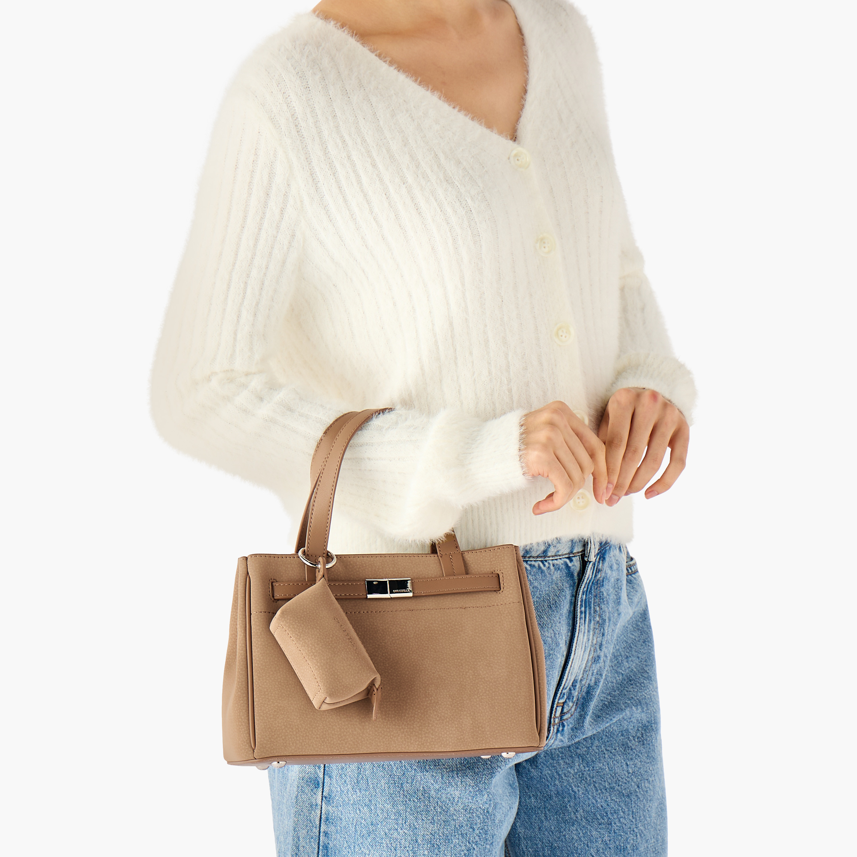 Chrisbella Textured Crossbody Bag with Pouch-women-bagsandwallets-handbags-image-2