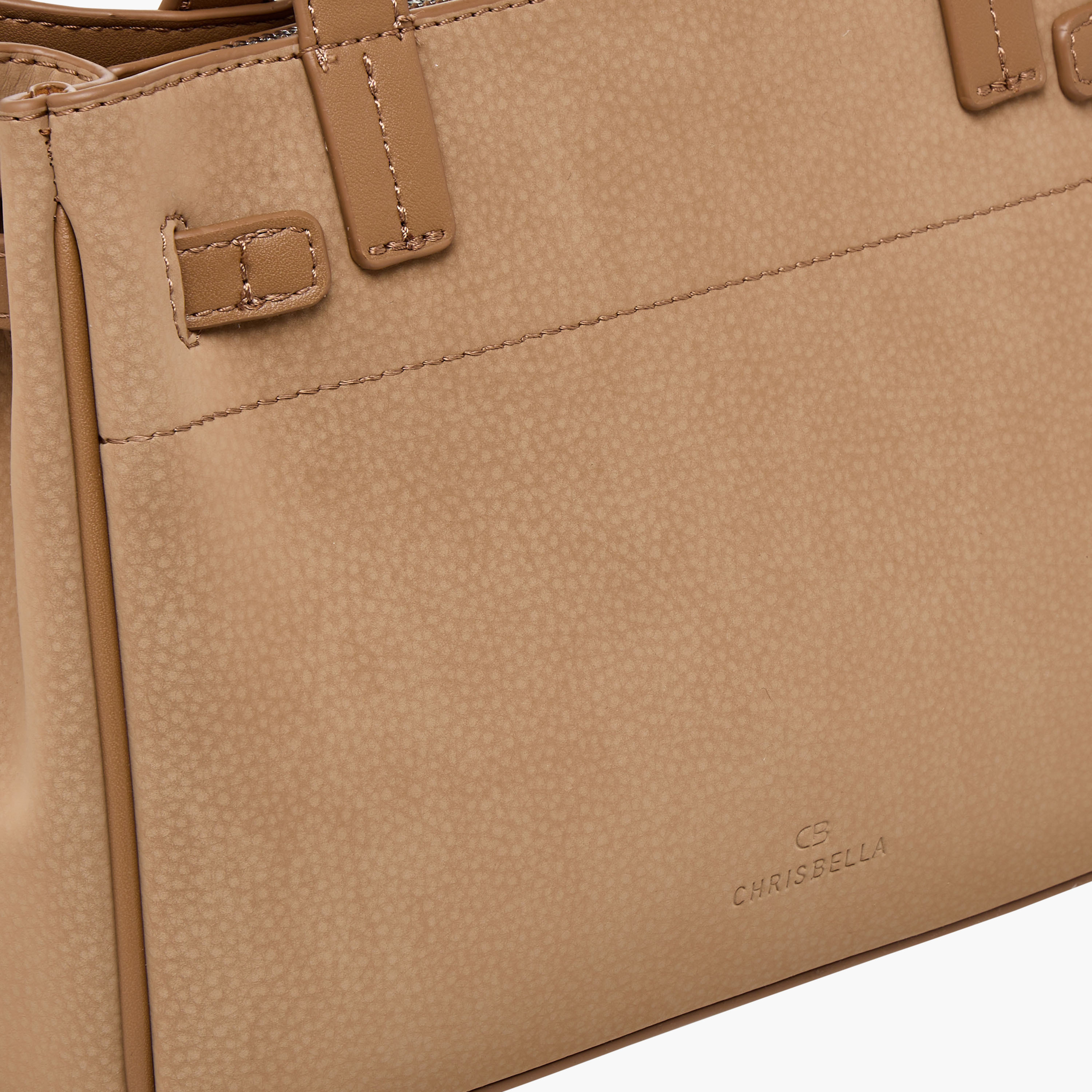 Chrisbella Textured Crossbody Bag with Pouch-women-bagsandwallets-handbags-image-6