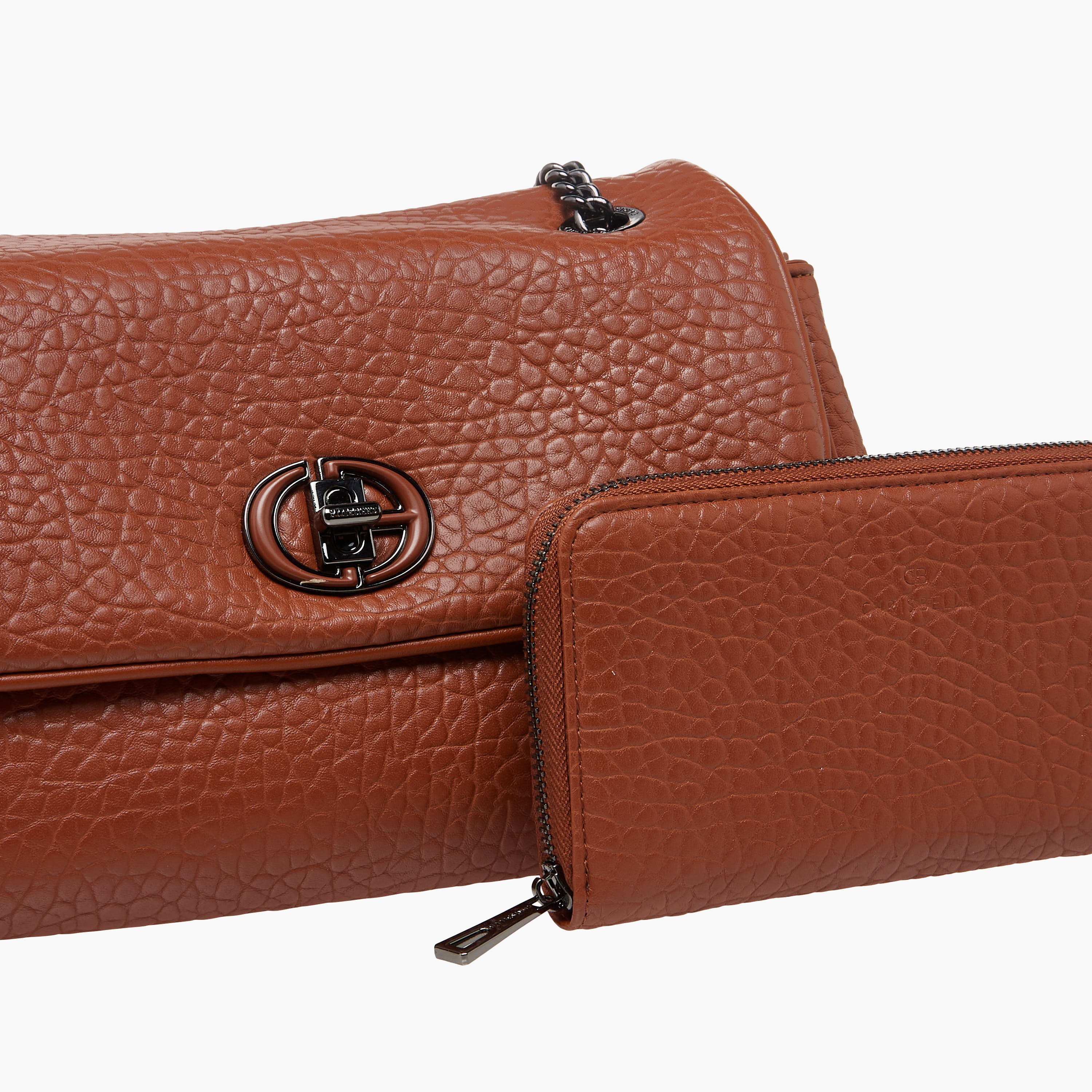 شنطة كروس بودي بارزة الملمس مع محفظة من كريسبيلا-women-bagsandwallets-handbags-image-6