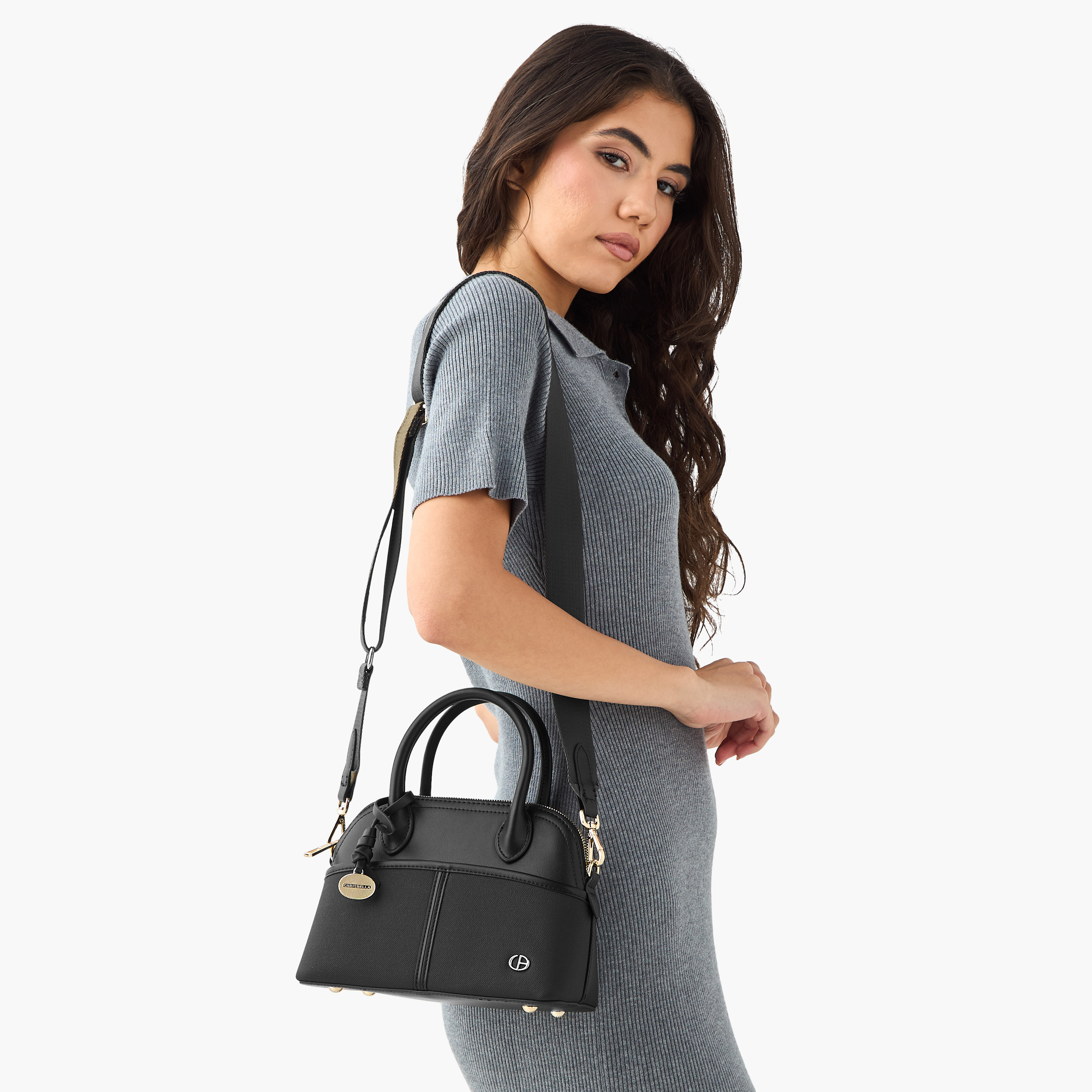 شنطة كتف بألواح وحزام قابل للفصل من كريسبيلا-women-bagsandwallets-handbags-image-8
