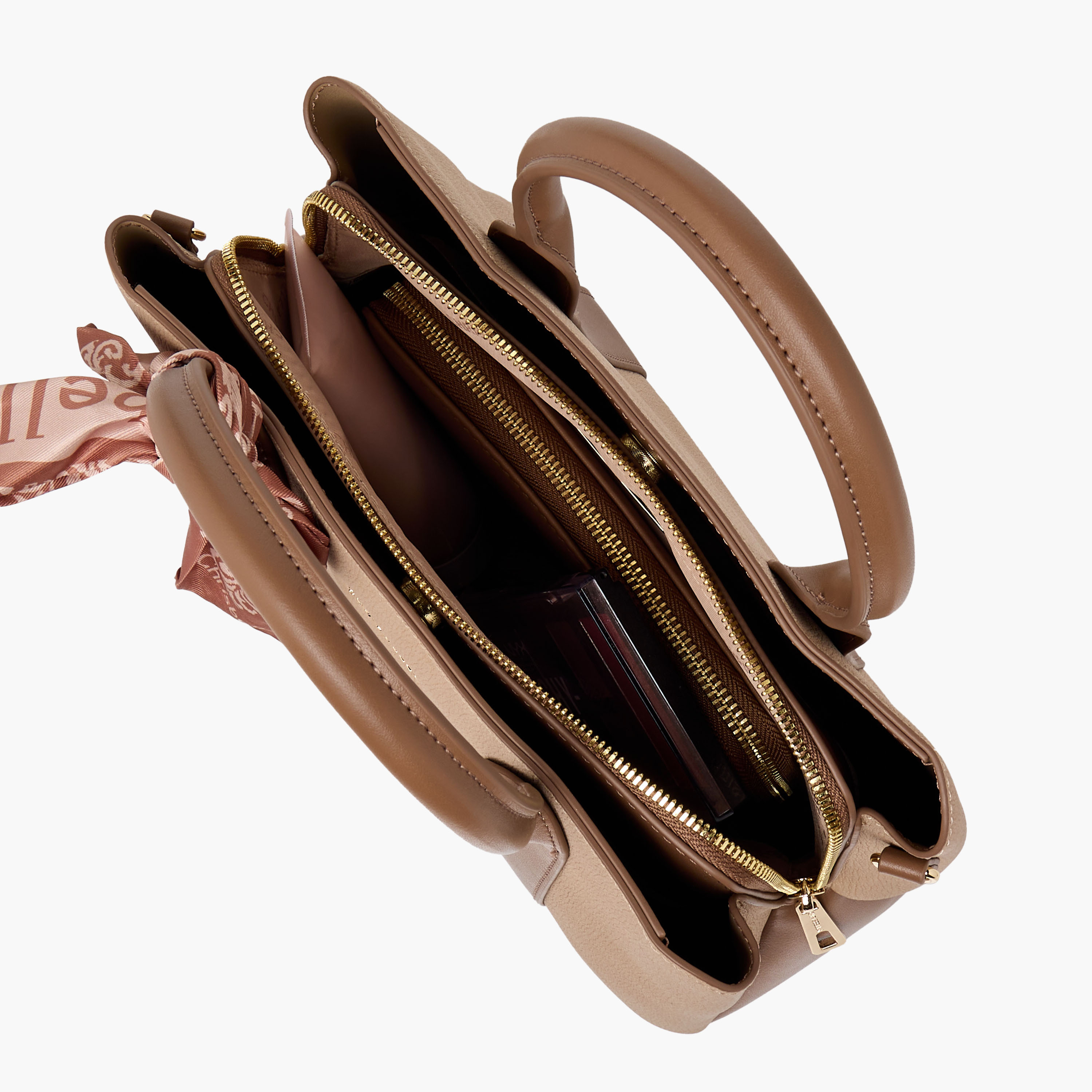 Chrisbella Panelled Crossbody Bag with Scarf Detail and Wallet-women-bagsandwallets-handbags-image-10