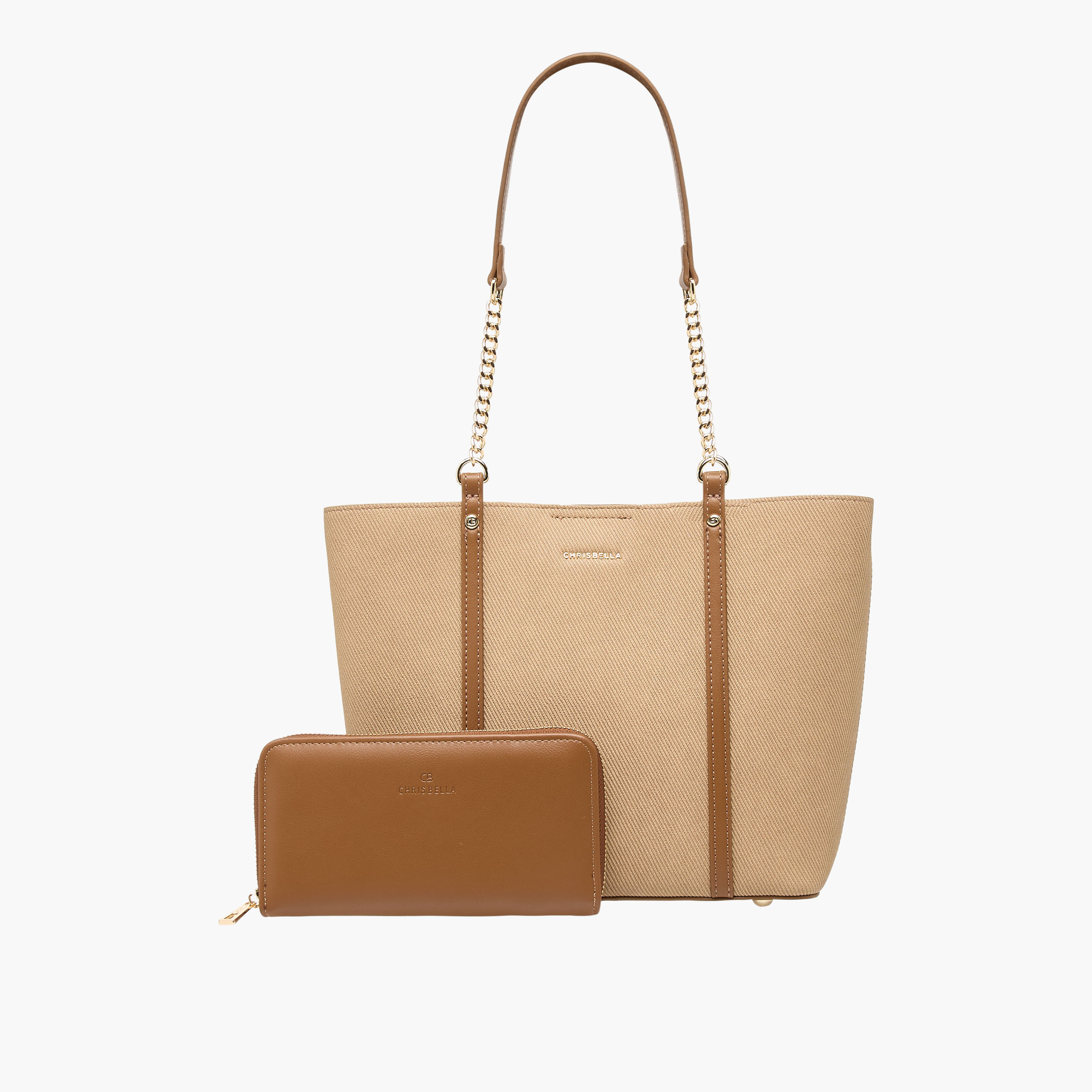 شنطة توتي بقوالب ملونة مع محفظة وحمالات سلسلة من كريسبيلا-women-bagsandwallets-handbags-image-9