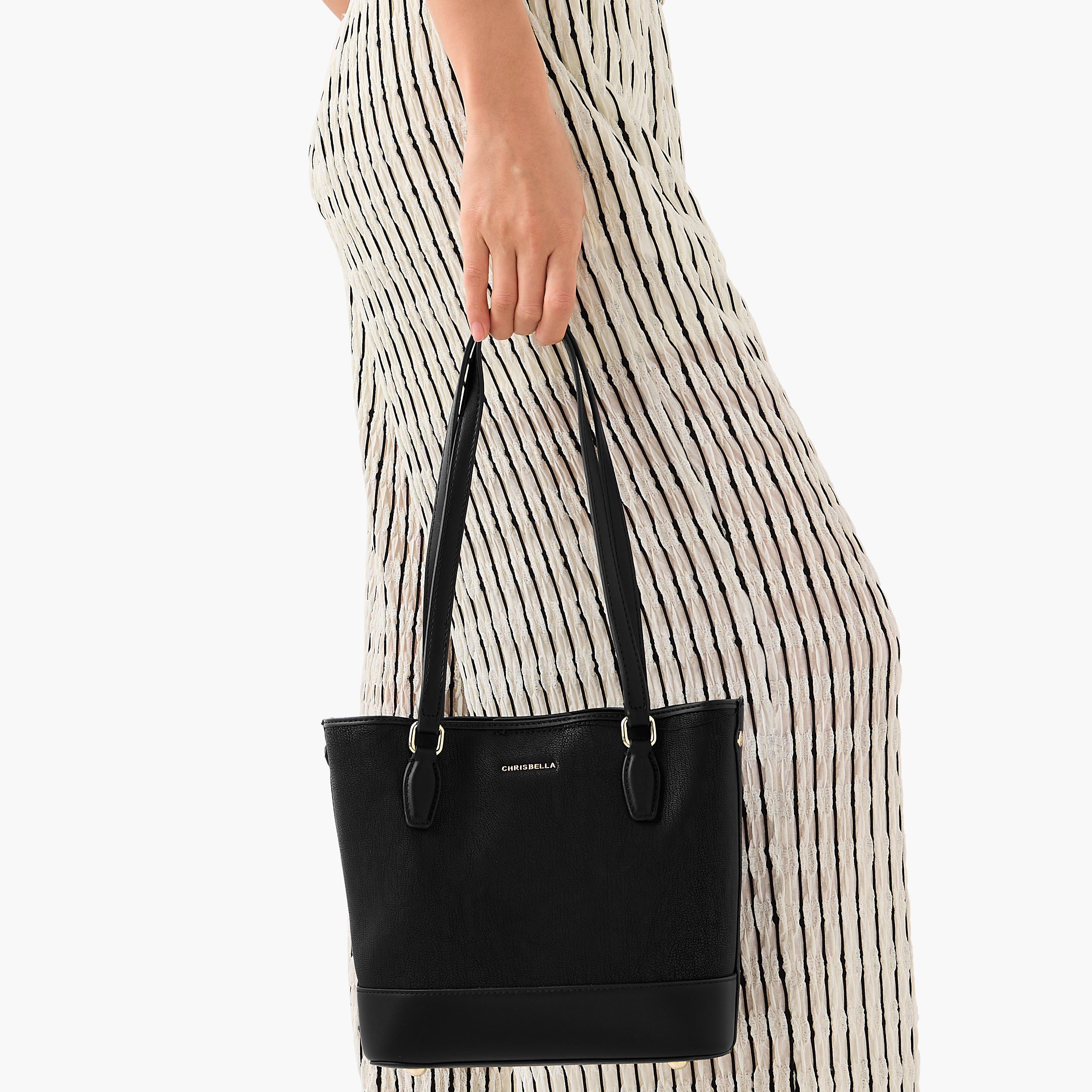 شنطة توتي سادة مع شنطة صغيرة من كريسبيلا-women-bagsandwallets-handbags-image-2