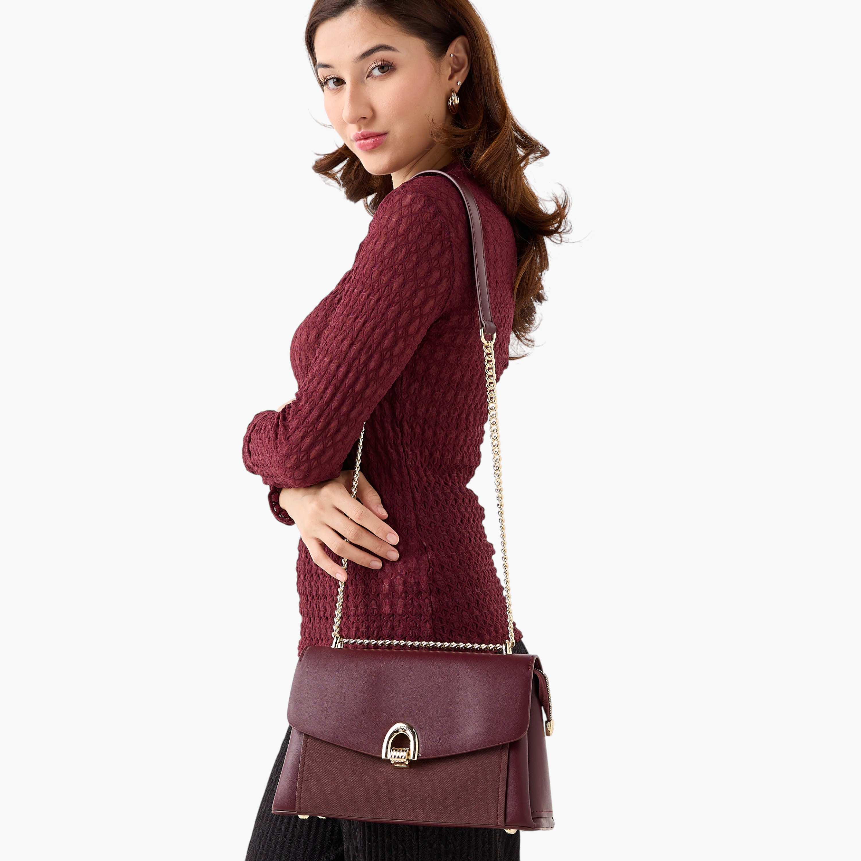 Chrisbella Textured Crossbody Bag with Wallet-women-bagsandwallets-handbags-image-2