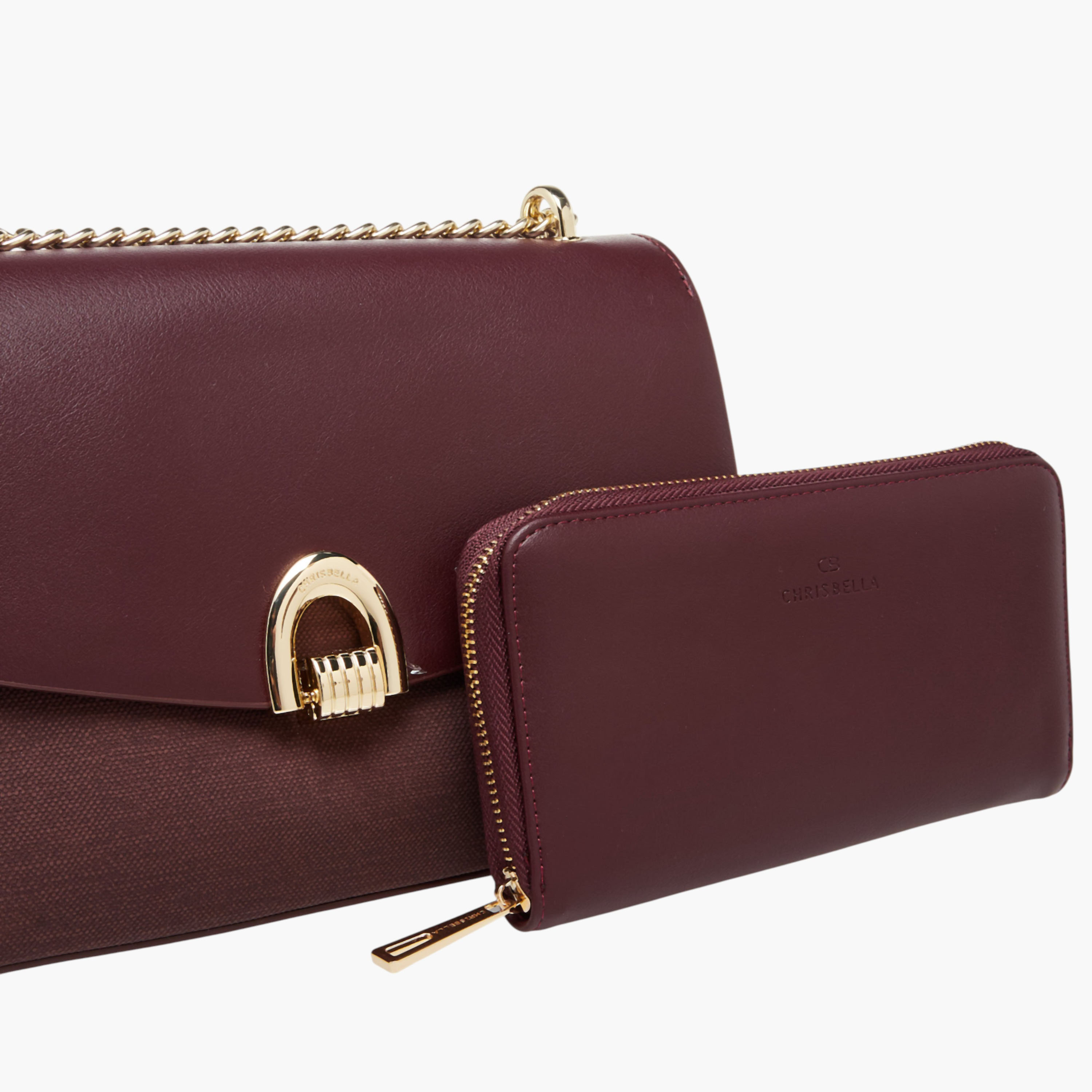 Chrisbella Textured Crossbody Bag with Wallet-women-bagsandwallets-handbags-image-6