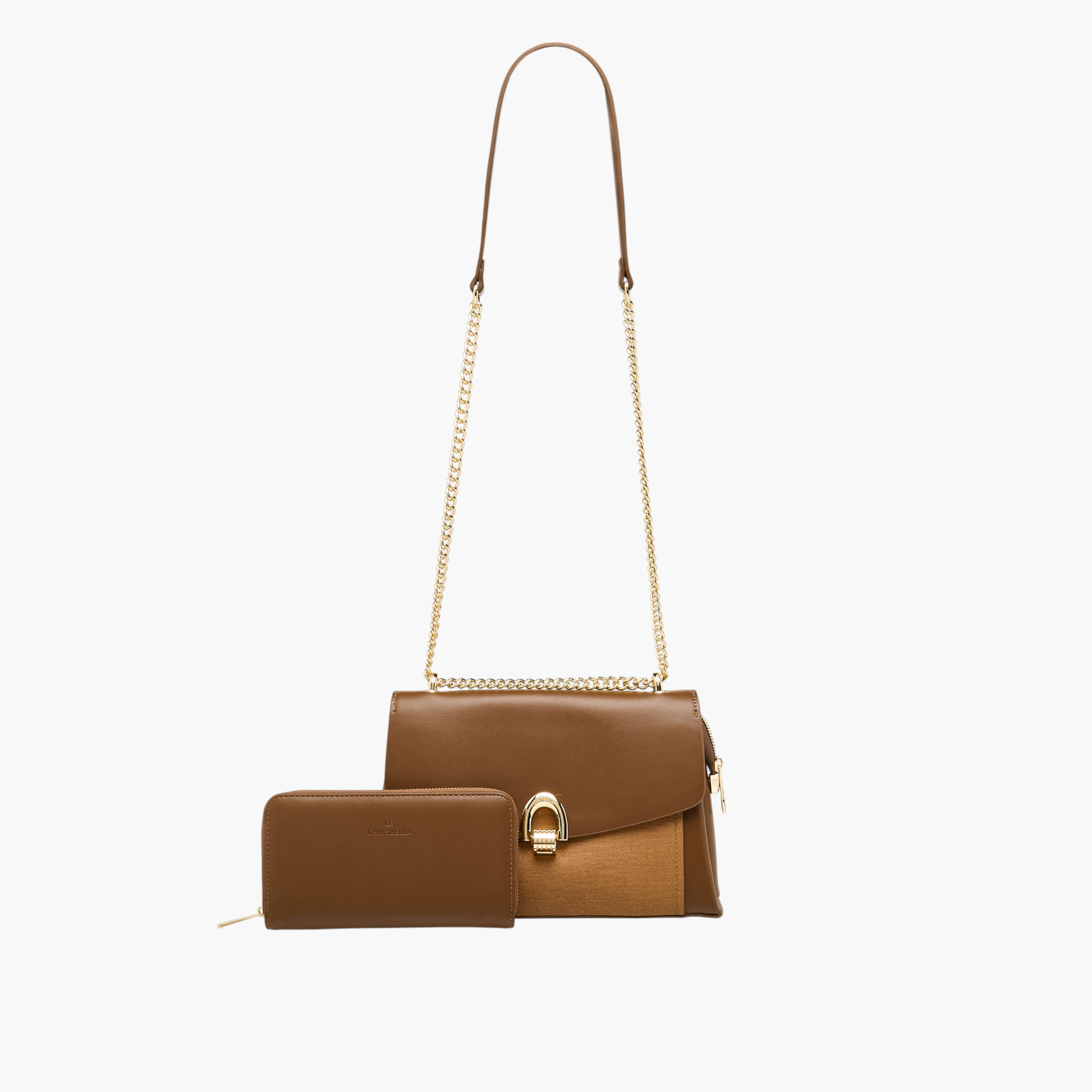 Chrisbella Solid Crossbody Bag with Wallet-women-bagsandwallets-handbags-image-1