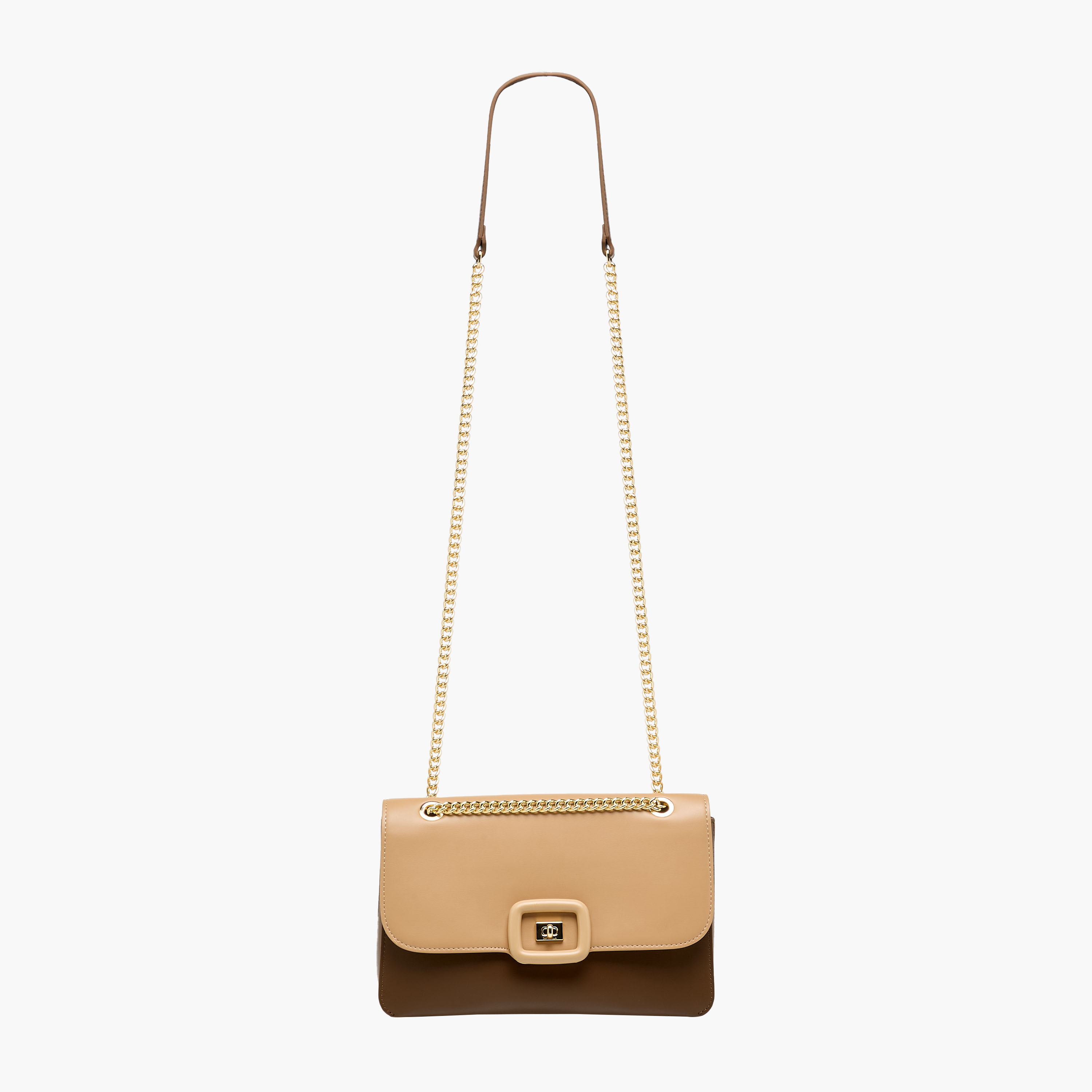 Chrisbella Colourblock Crossbody Bag with Chain Strap and Wallet-women-bagsandwallets-handbags-image-3