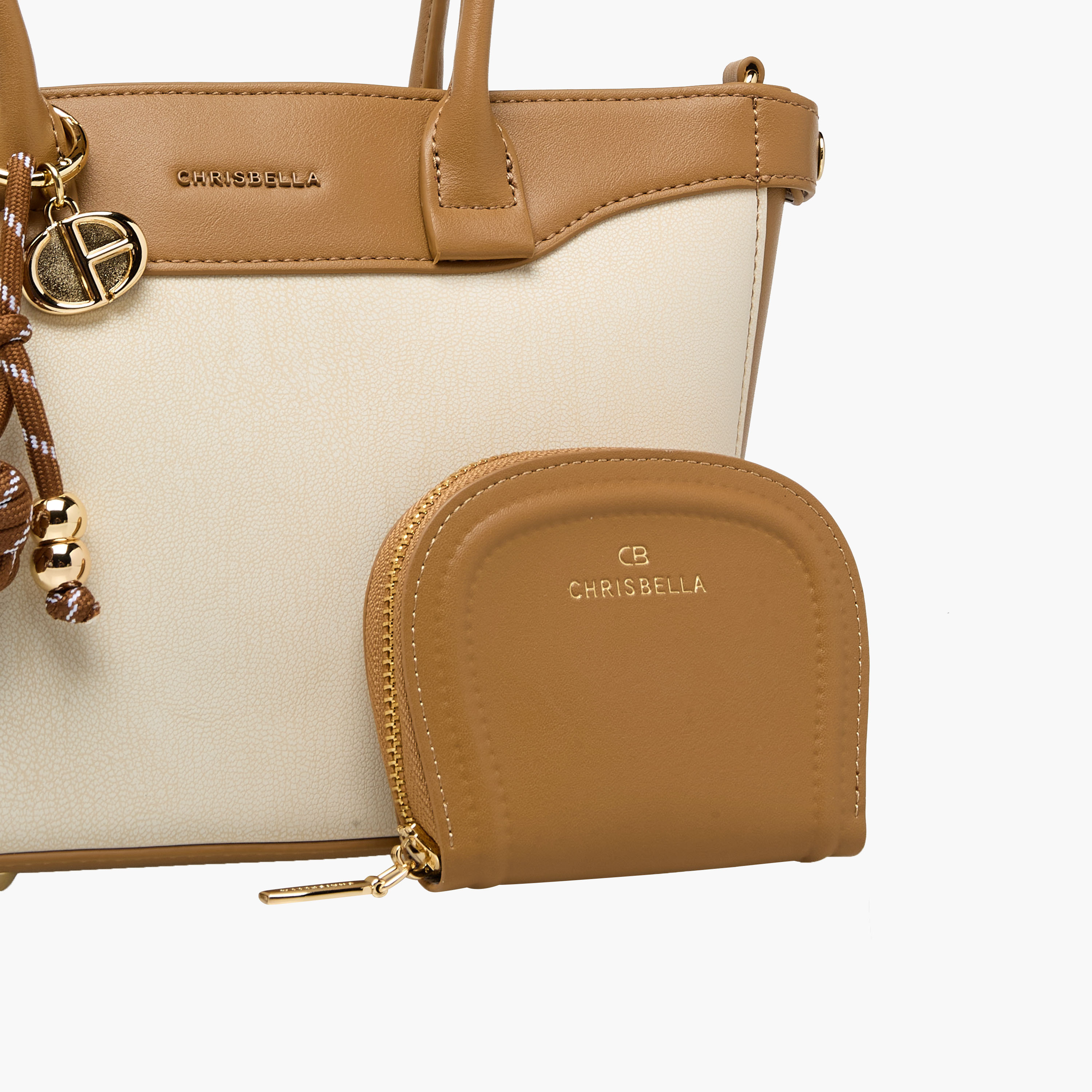 Chrisbella Colourblock Tote Bag with Detachable Strap and Pouch-women-bagsandwallets-handbags-image-6