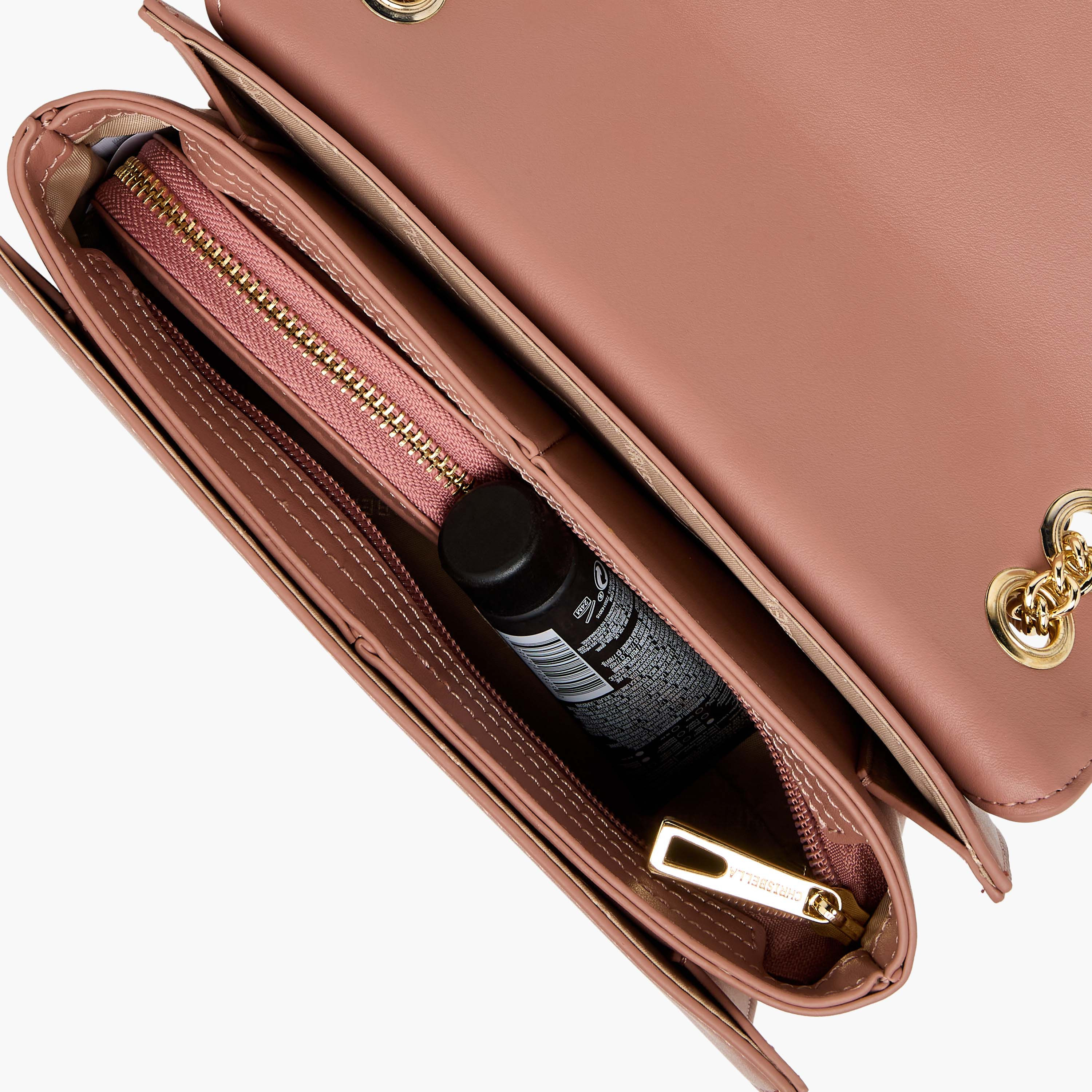 Chrisbella Textured Crossbody Bag with Pouch-women-bagsandwallets-handbags-image-10