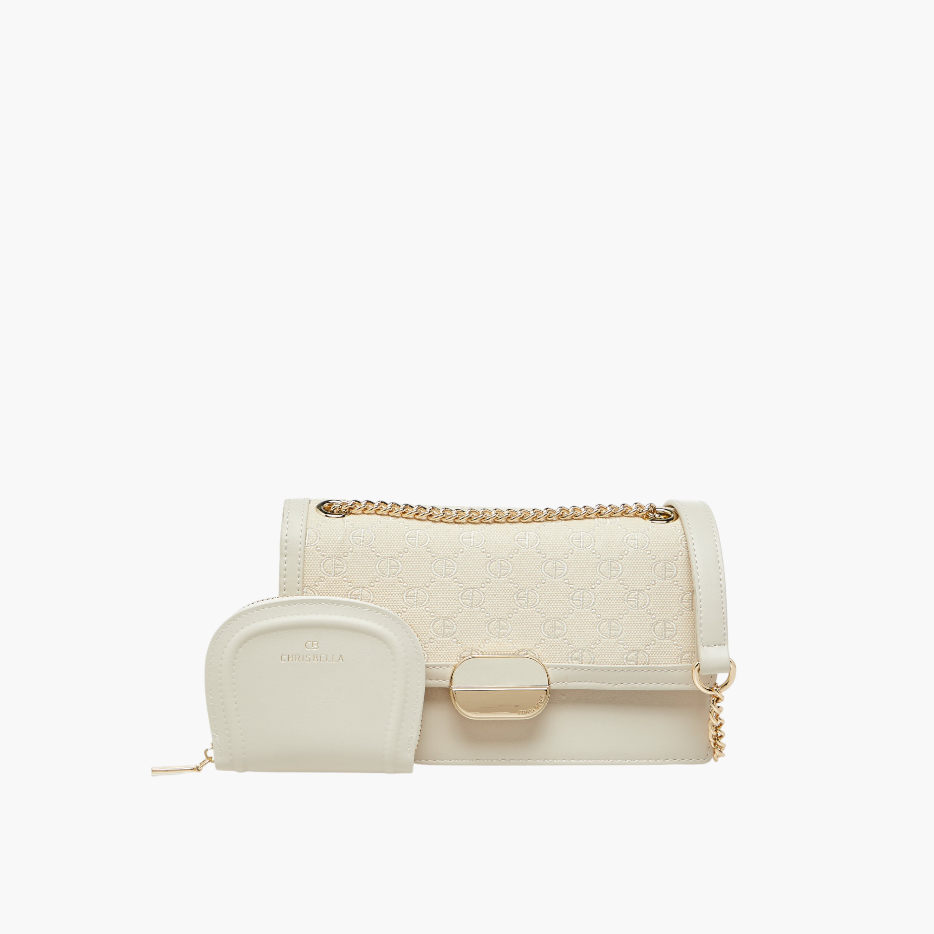 شنطة كروس بودي بارزة الملمس مع محفظة من كريسبيلا-women-bagsandwallets-handbags-image-1