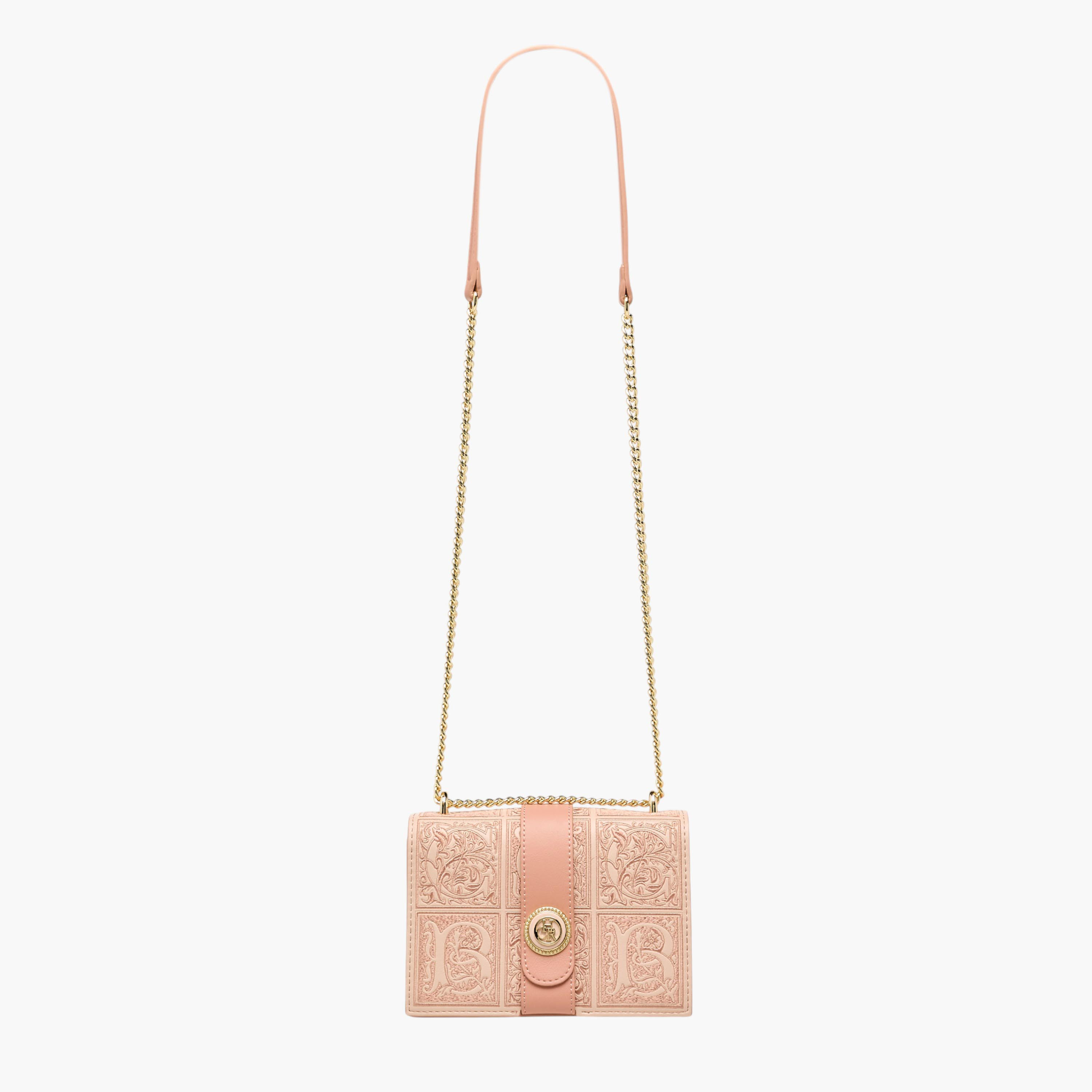 Chrisbella Embroidered Crossbody Bag with Chain Strap-women-bagsandwallets-handbags-image-3