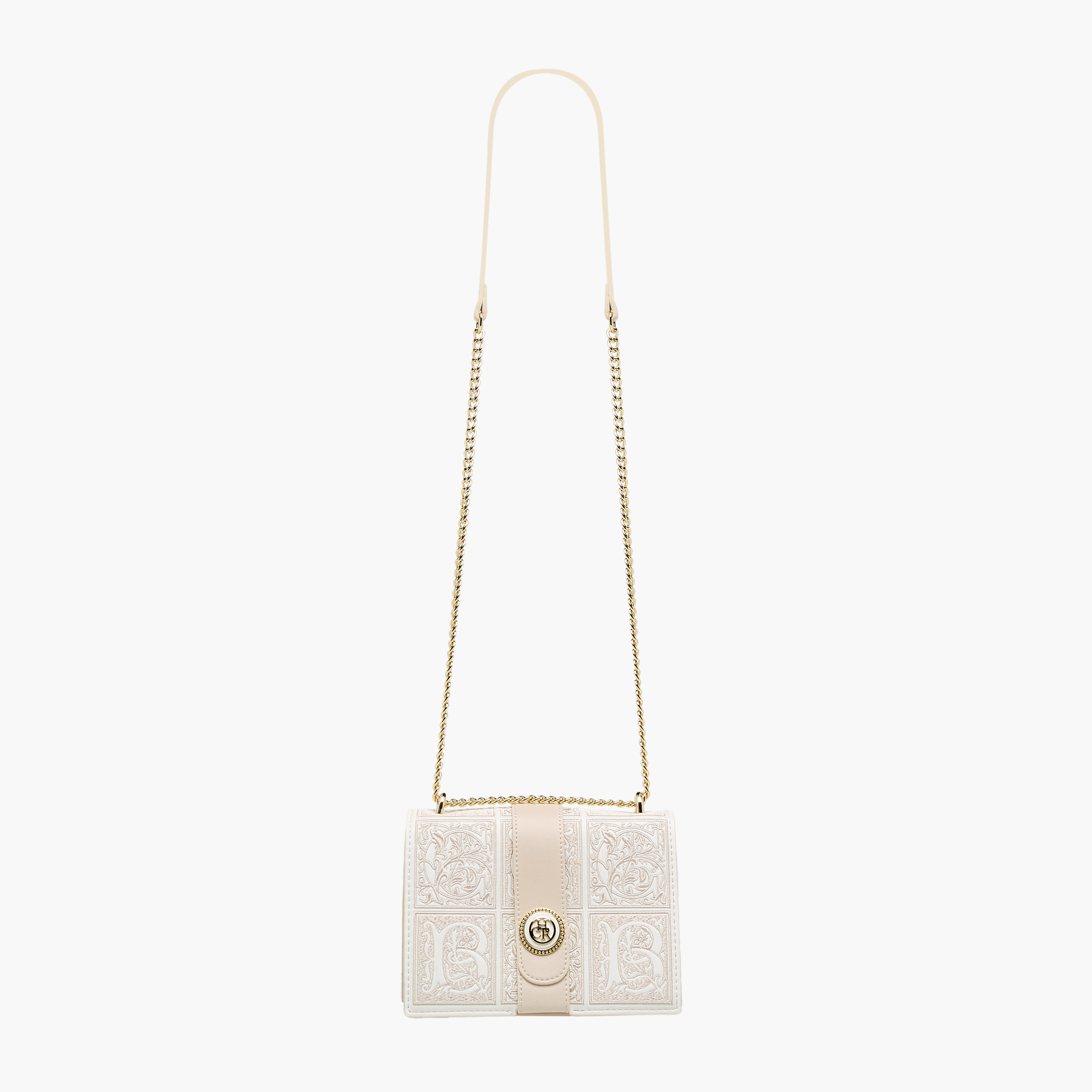 شنطة كروس بودي بارزة الملمس بحزام سلسلة من كريسبيلا-women-bagsandwallets-handbags-image-3