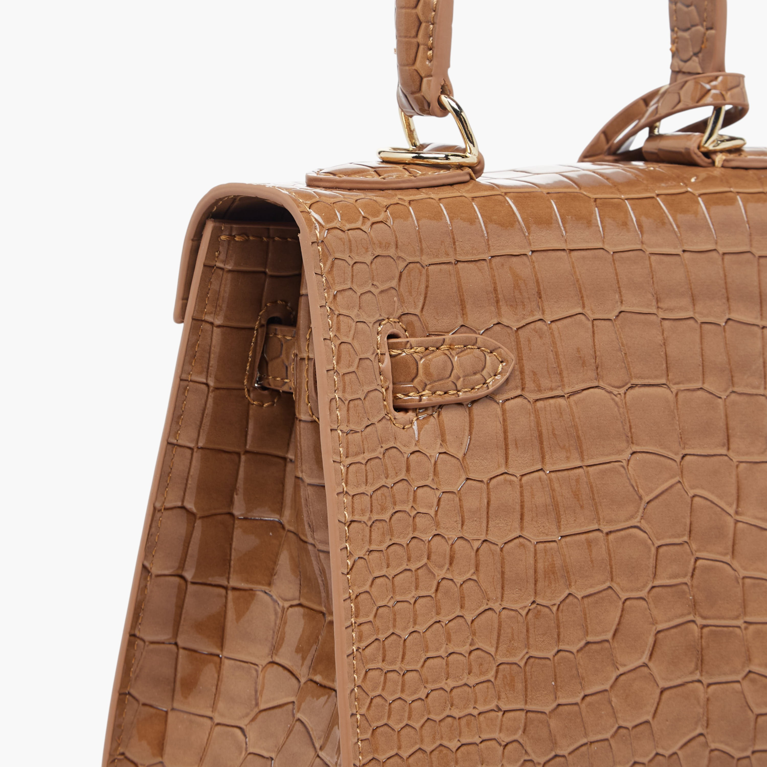 Chrisbella Textured Tote Bag with Detachable Strap-women-bagsandwallets-handbags-image-6