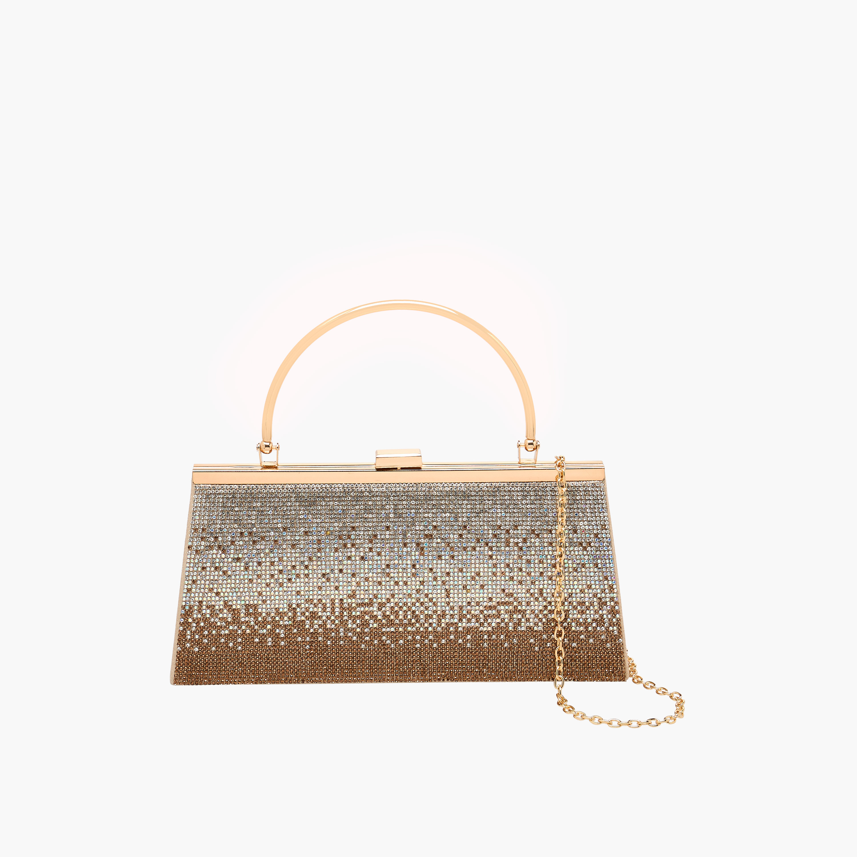 Sasha Embellished Clutch with Chain Strap-women-bagsandwallets-handbags-image-1