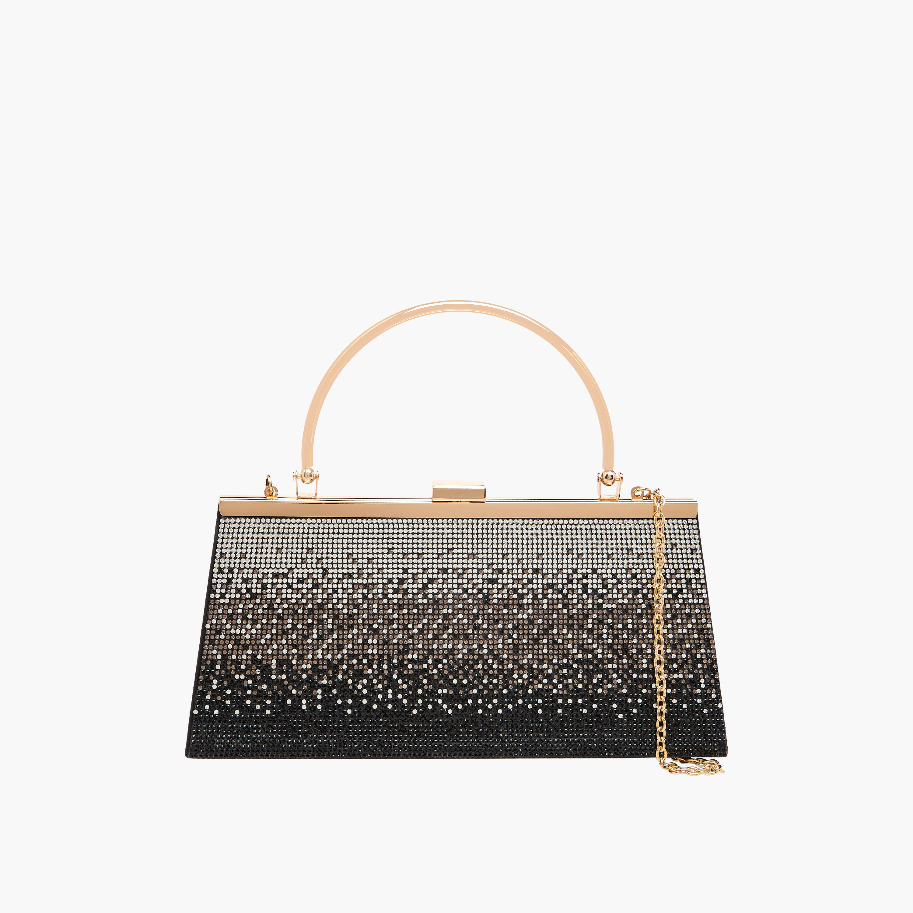 شنطة كلاتش مزينة بحزام سلسلة من ساشا-women-bagsandwallets-handbags-image-1