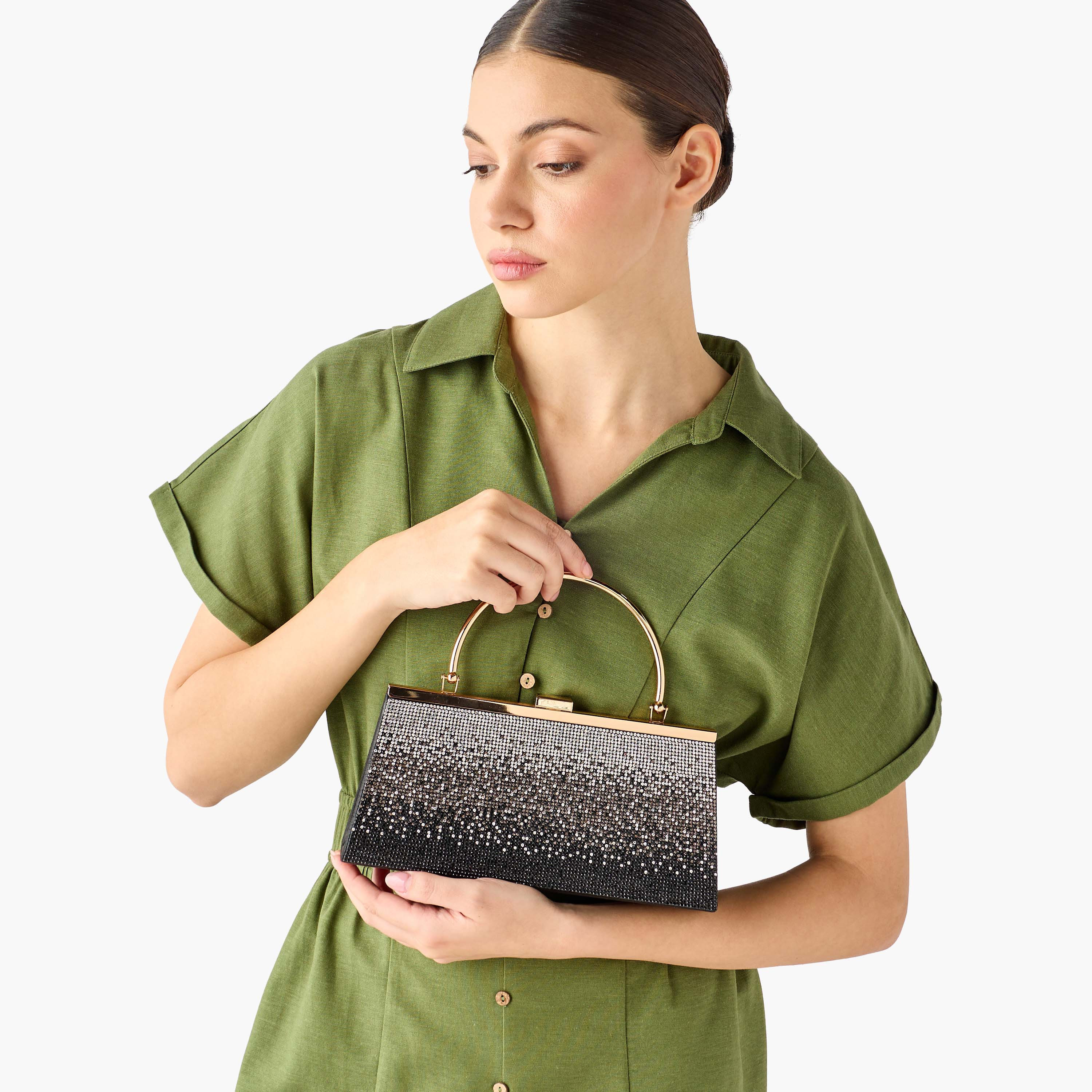 شنطة كلاتش مزينة بحزام سلسلة من ساشا-women-bagsandwallets-handbags-image-2
